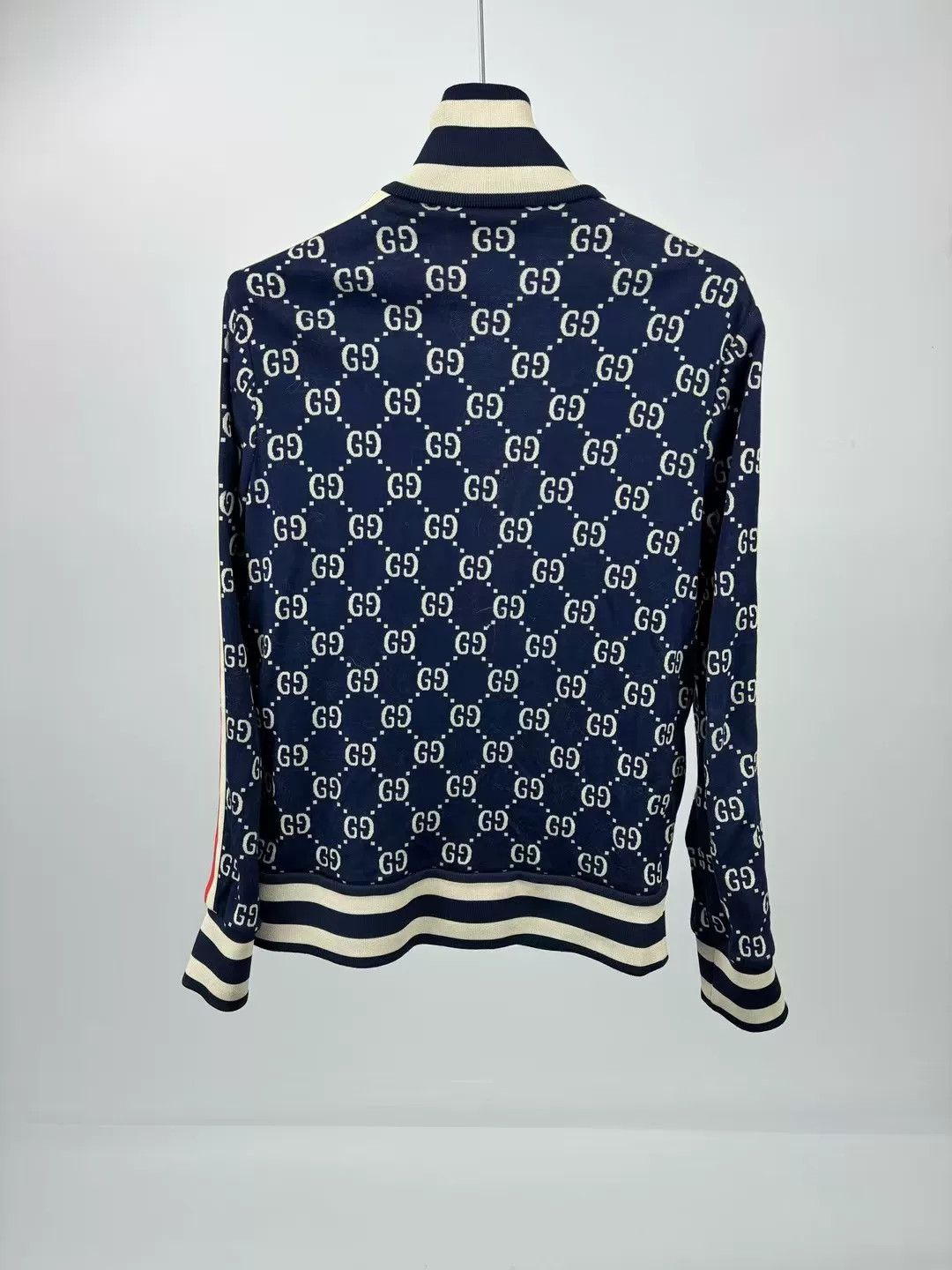 Gucci gucci red blue logo zip jacket Size US L / EU 52-54 / 3 - 2 Thumbnail