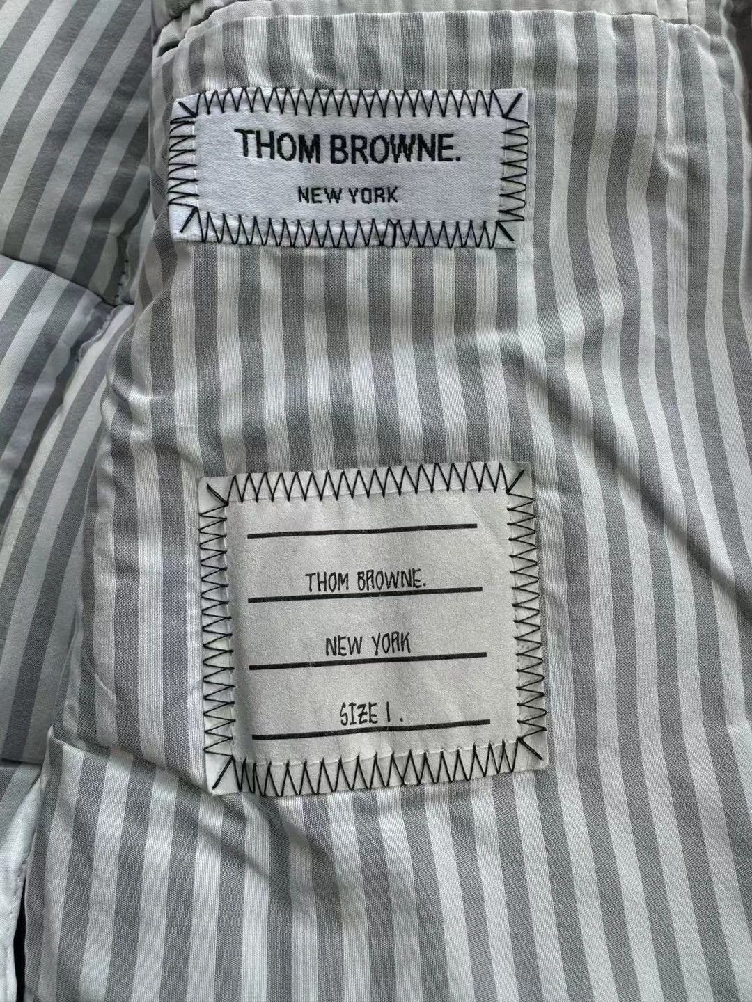 Thom Browne thom browne wool check puffer jacket Size US XS / EU 42 / 0 - 4 Thumbnail
