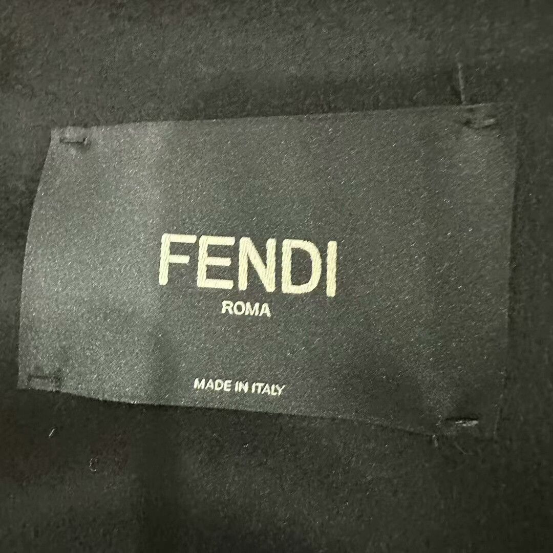 Fendi Fendi Double F Print Shearling Jacket Size L / US 10 / IT 46 - 4 Thumbnail