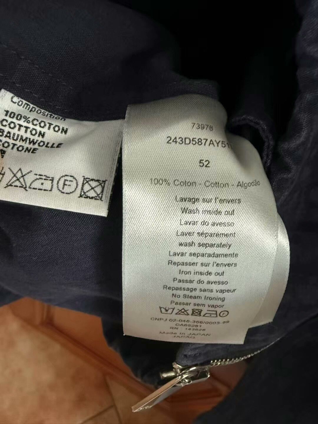 Dior dior logo print jacket in excellent condition Size US L / EU 52-54 / 3 - 5 Thumbnail