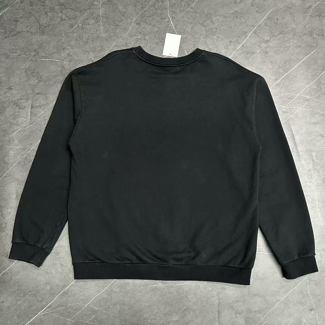 Celine celine rhinestone logo pullover sweatshirt Size XXL / US 16-18 / IT 52-54 - 2 Thumbnail