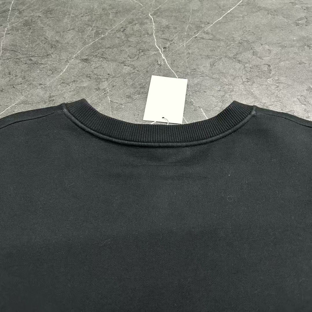 Celine celine rhinestone logo pullover sweatshirt Size XXL / US 16-18 / IT 52-54 - 3 Thumbnail