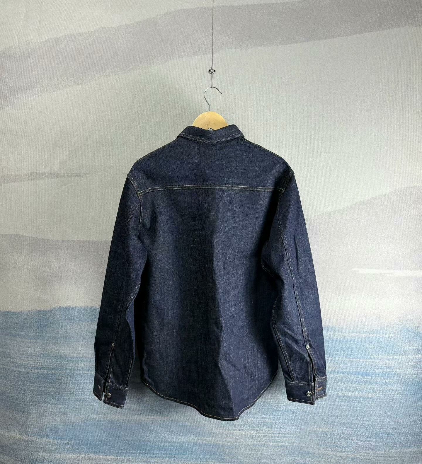 Dior Dior Deep Blue Denim Button-Up Shirt Size US M / EU 48-50 / 2 - 3 Thumbnail