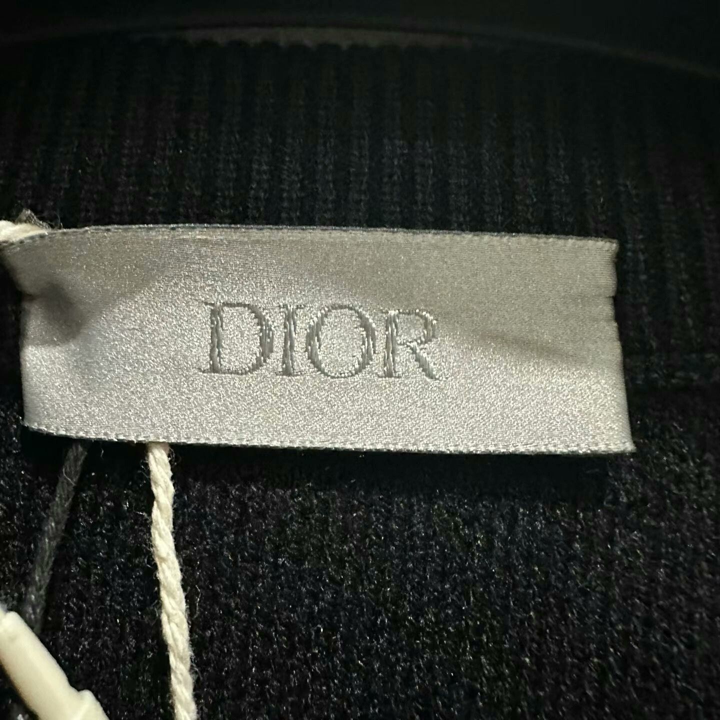 Dior dior slogan print knitted sweater in size m Size US M / EU 48-50 / 2 - 2 Thumbnail
