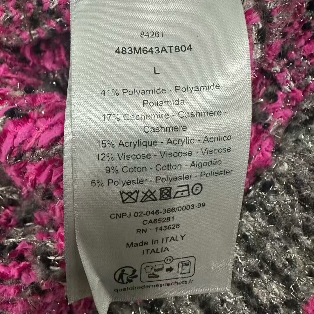 Dior dior plaid sweater in vibrant colors Size L / US 10 / IT 46 - 4 Thumbnail