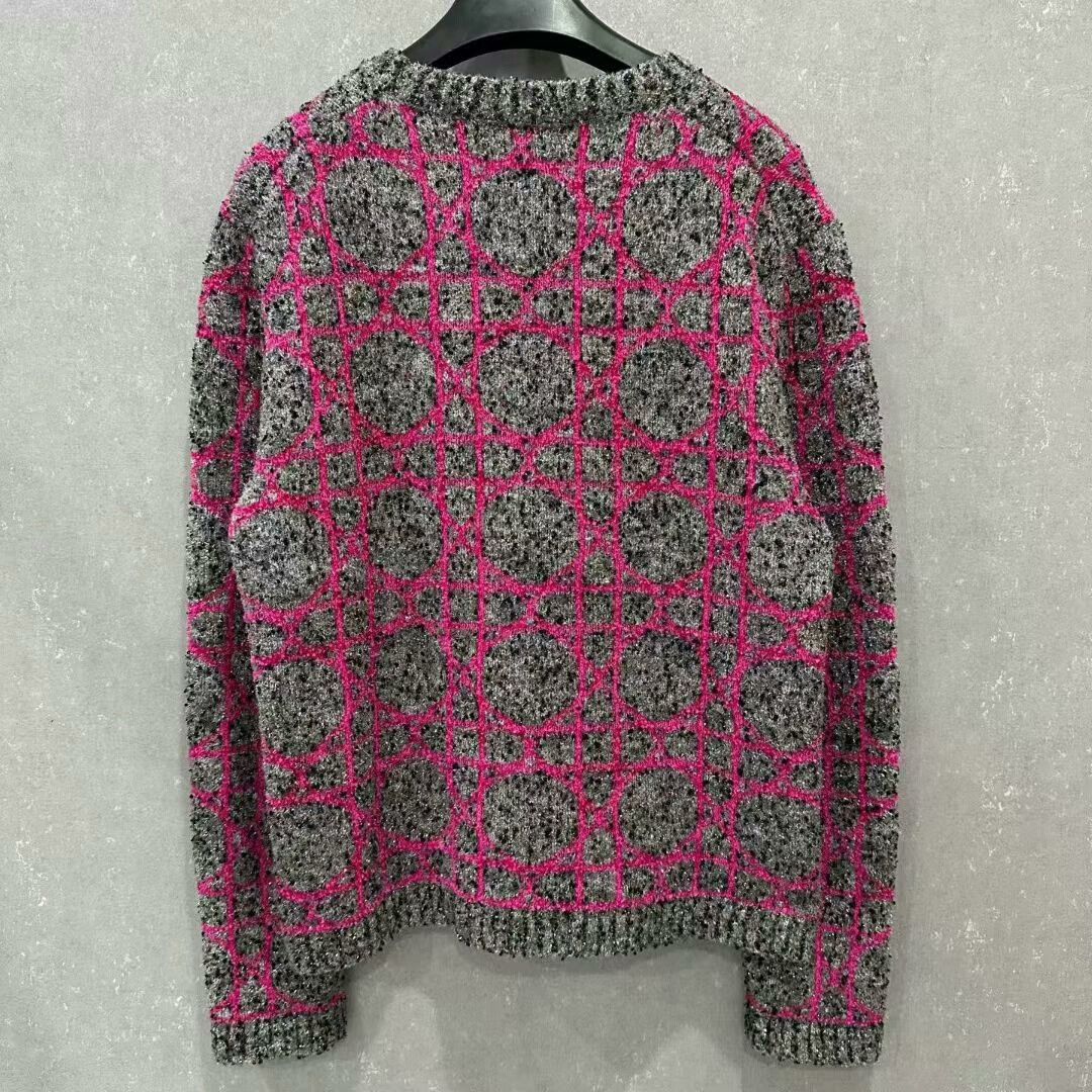 Dior dior plaid sweater in vibrant colors Size L / US 10 / IT 46 - 3 Thumbnail