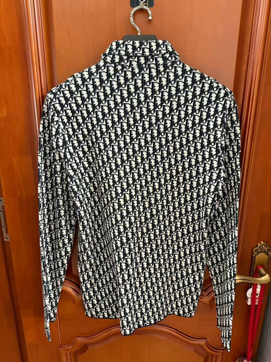 Dior dior logo long sleeve knit shirt size s Size US S / EU 44-46 / 1 - 2 Thumbnail