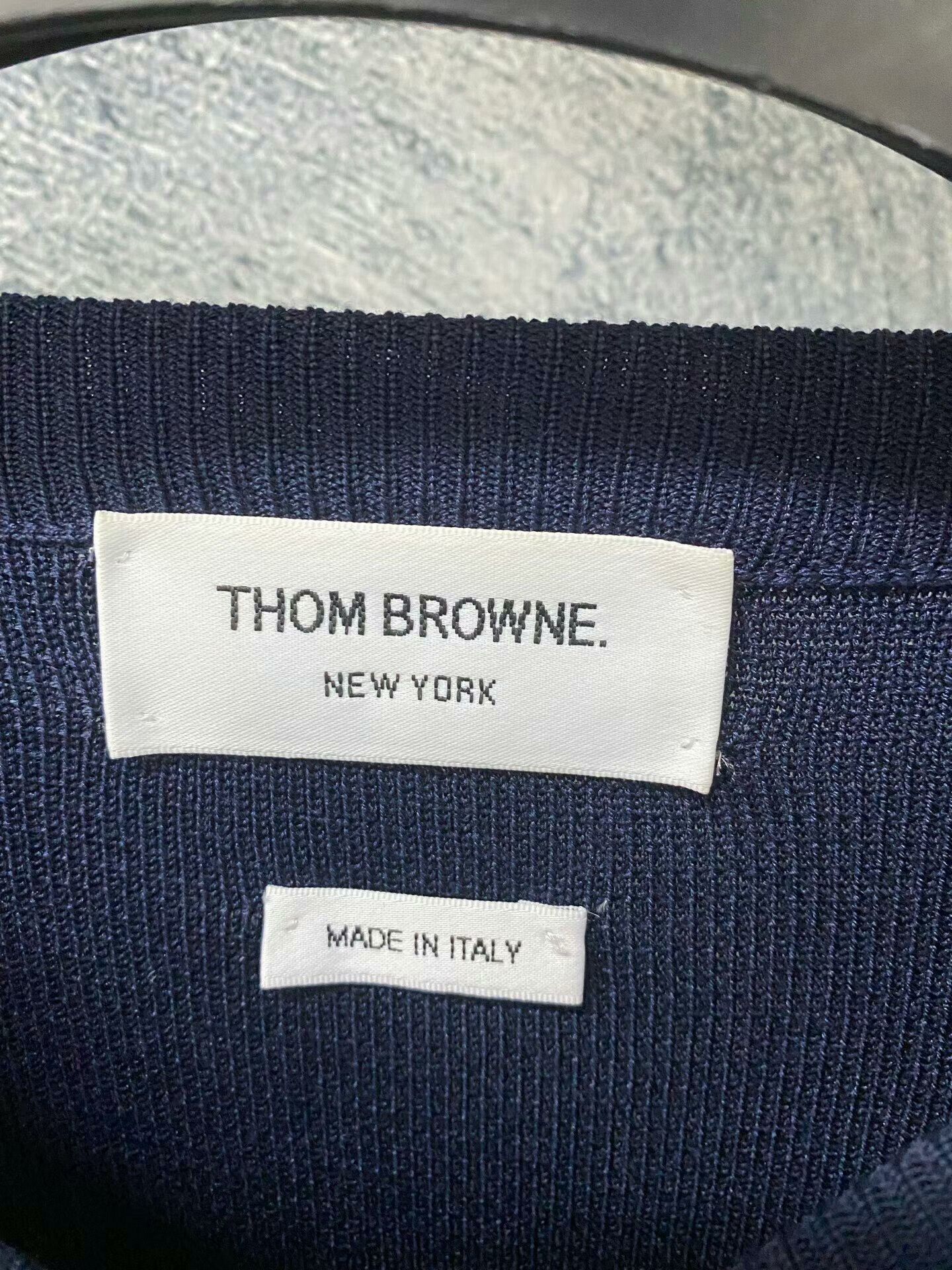 Thom Browne thom browne classic navy crewneck sweater Size XL / US 12-14 / IT 48-50 - 4 Thumbnail