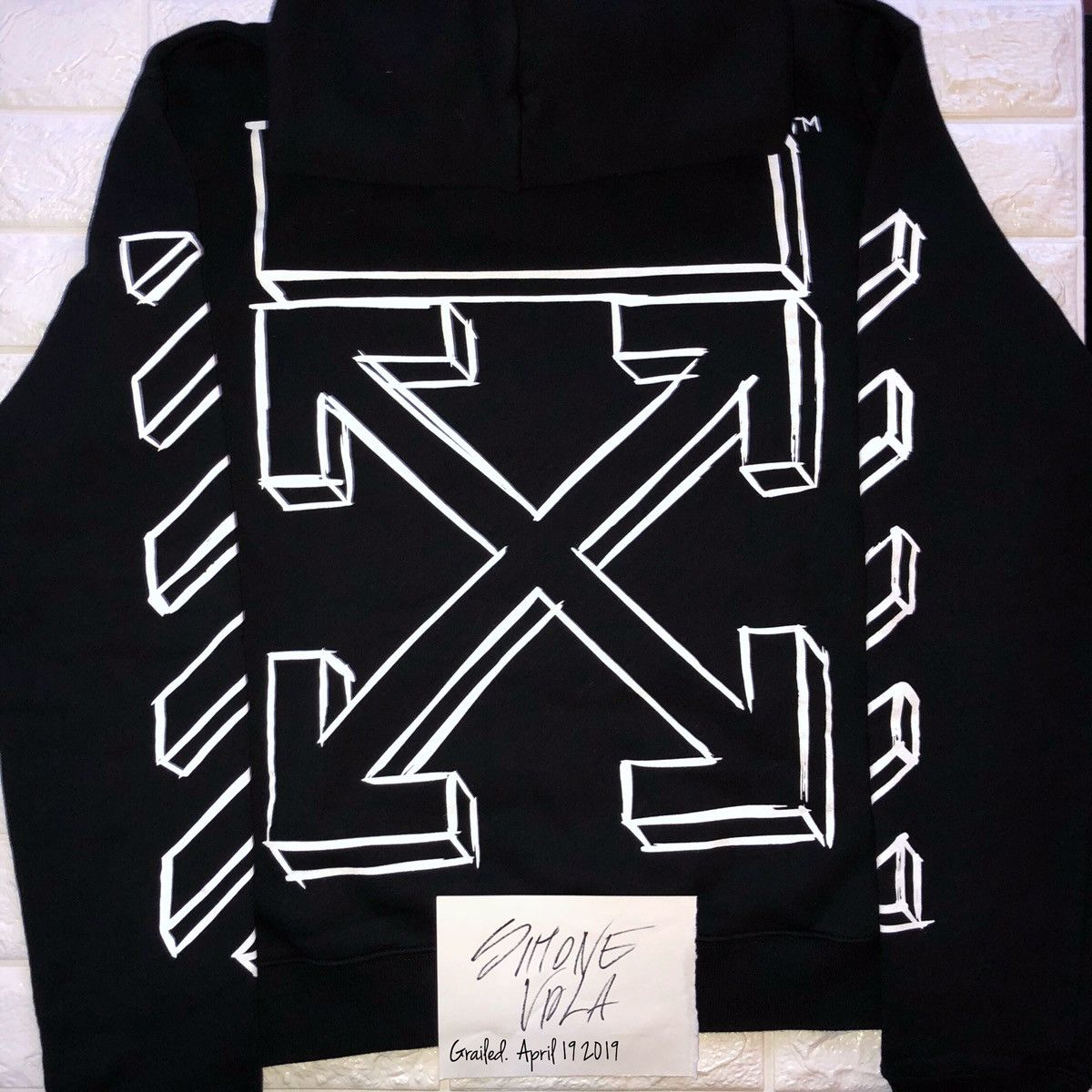 Off white 3d hoodie online