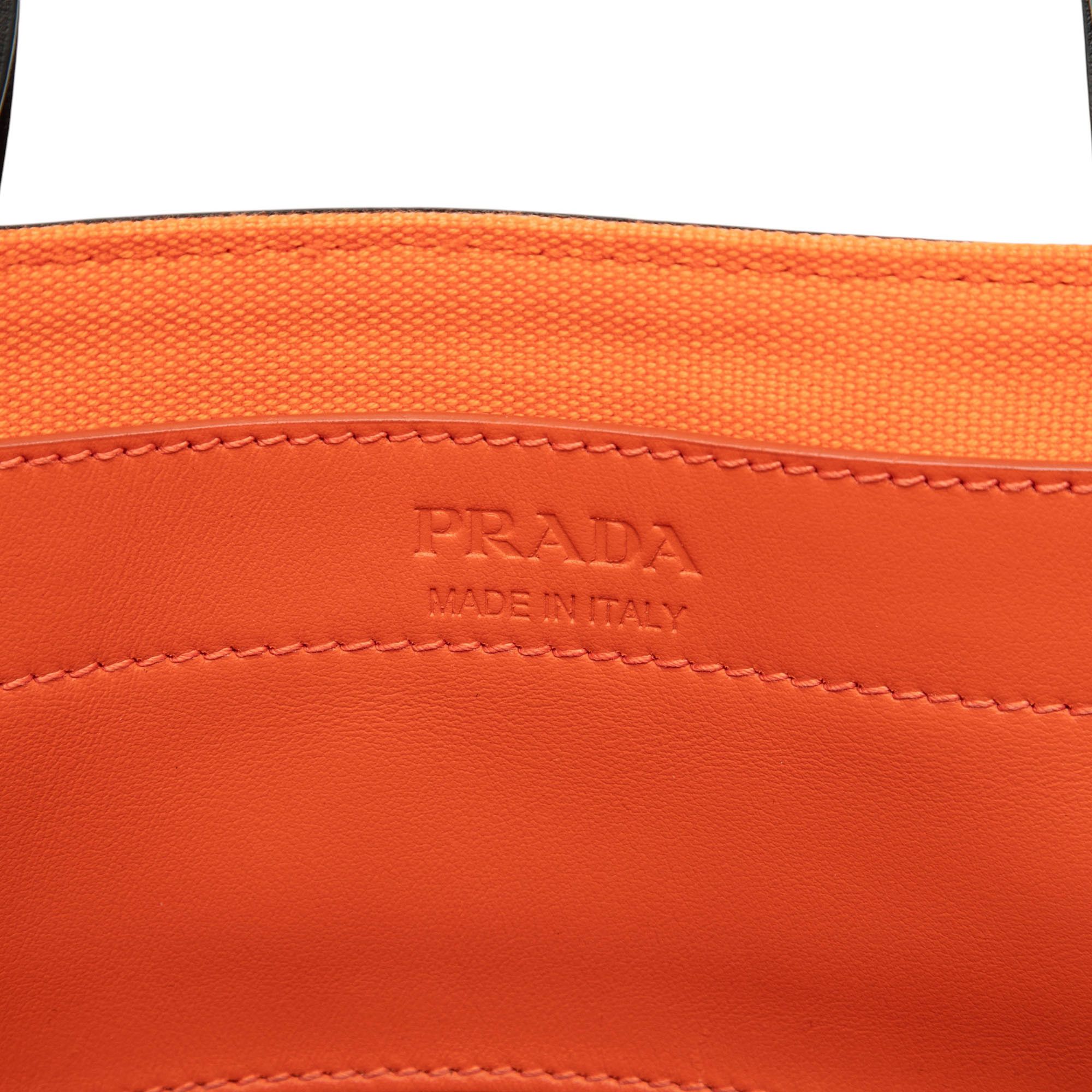 Prada Prada Medium Canvas Ouverture Satchel Size ONE SIZE - 5 Thumbnail
