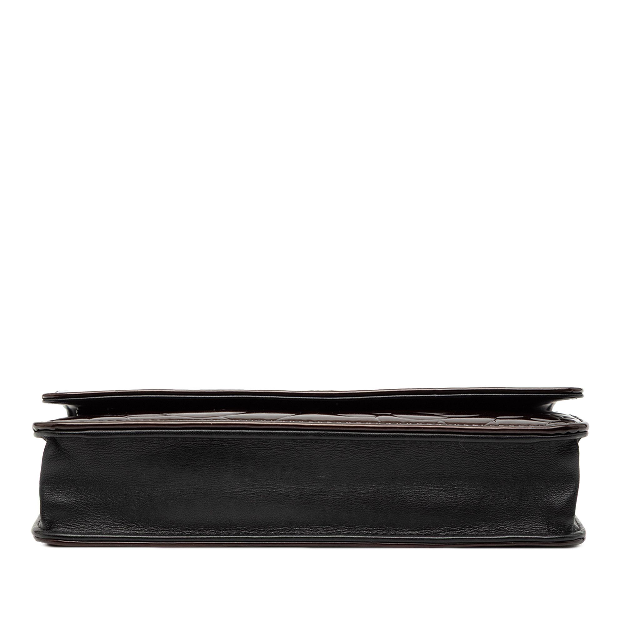 Chanel Chanel CC Embossed Patent Camellia Wallet On Chain Size ONE SIZE - 3 Thumbnail