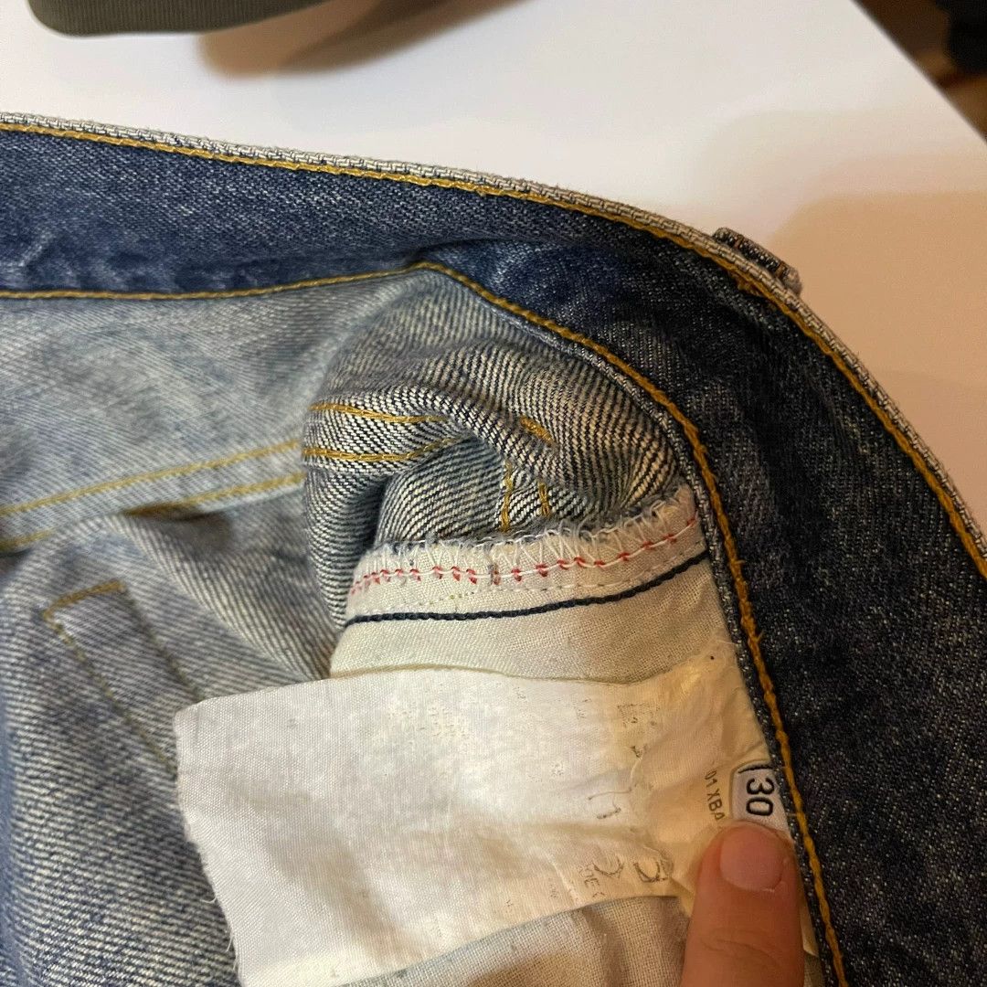Helmut Lang helmut lang vintage washed denim jeans size 30 Size US 30 / EU 46 - 4 Thumbnail