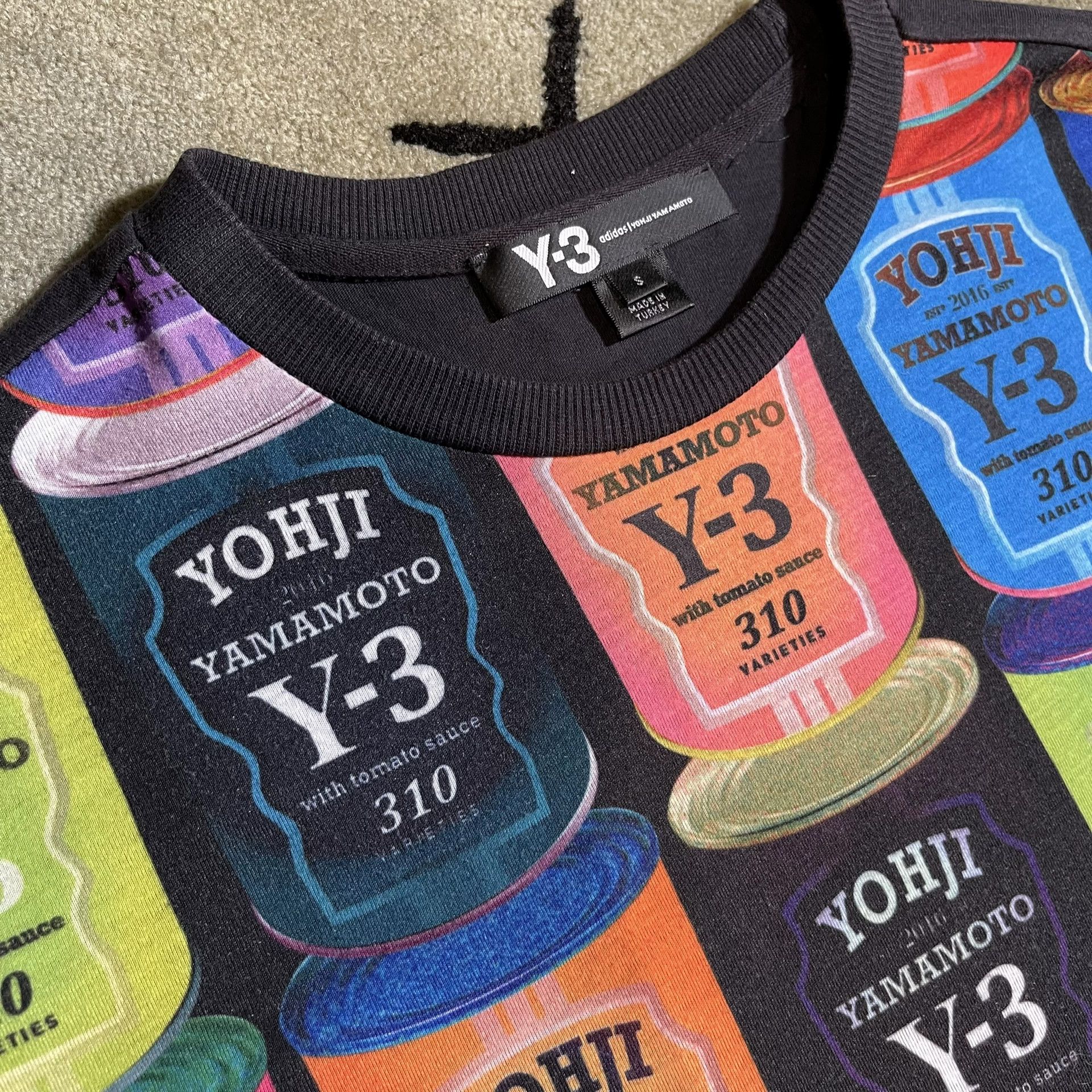 Y-3 y-3 colorful short sleeve t-shirt Size US S / EU 44-46 / 1 - 2 Thumbnail