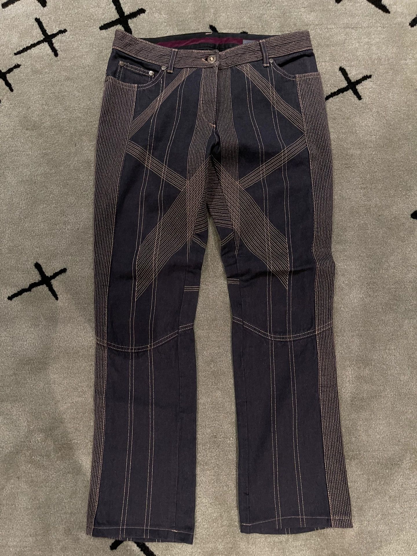 Alexander McQueen alexander mcqueen embroidered jeans size 40 Size 40" / US 18 - 2 Thumbnail