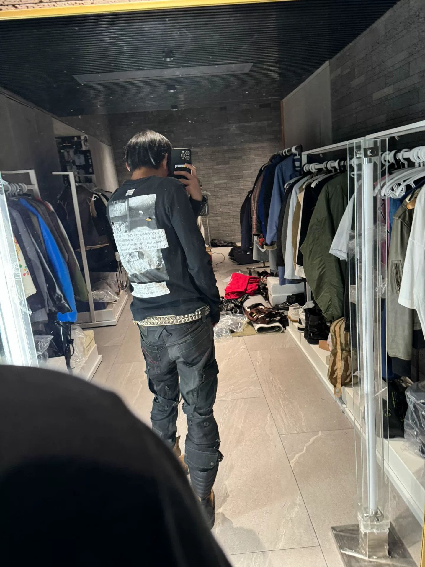 BRUT Archive harajuku archive long sleeve shirt with print Size US M / EU 48-50 / 2 - 3 Thumbnail