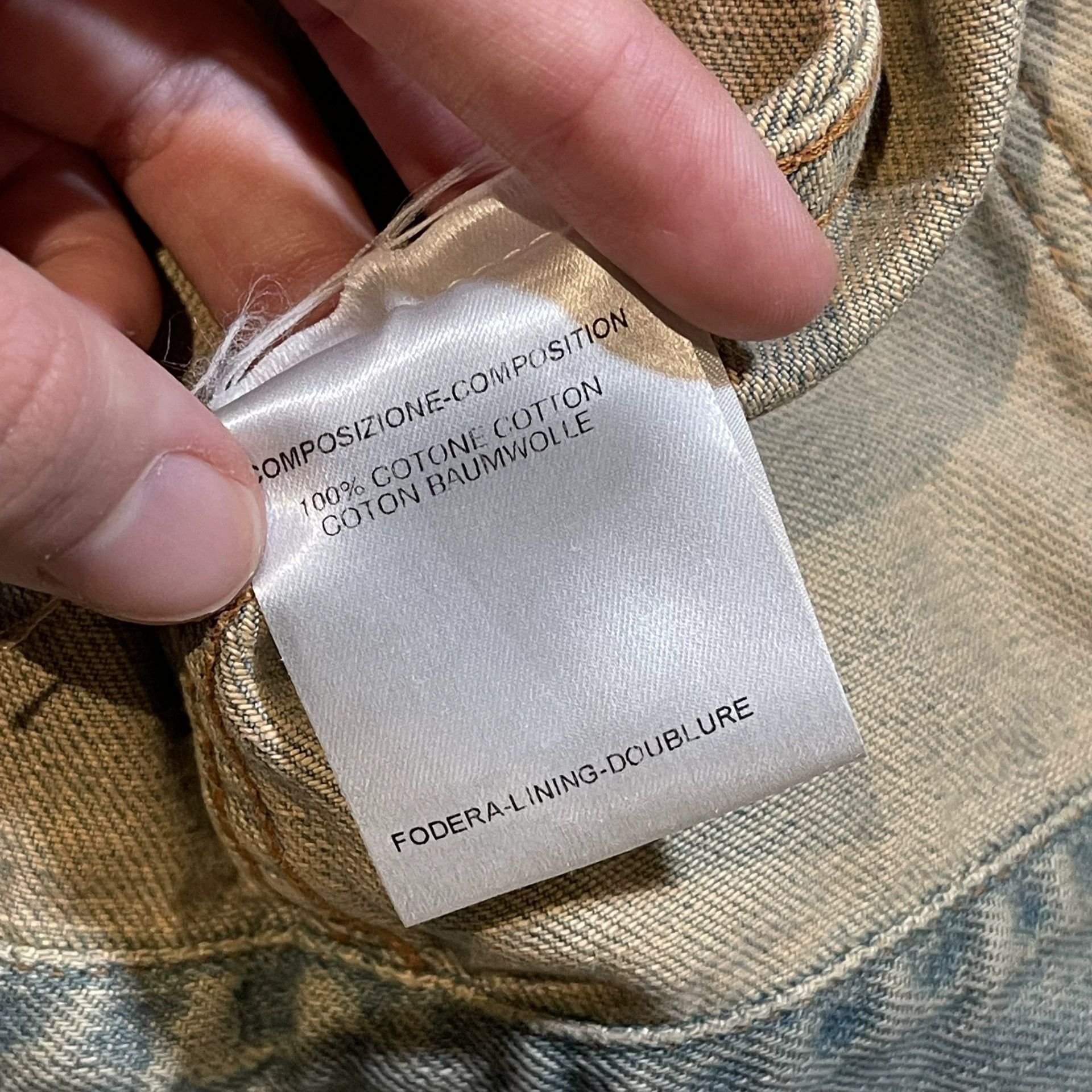 Alexander McQueen alexander mcqueen vintage artwork denim jacket Size US L / EU 52-54 / 3 - 5 Thumbnail
