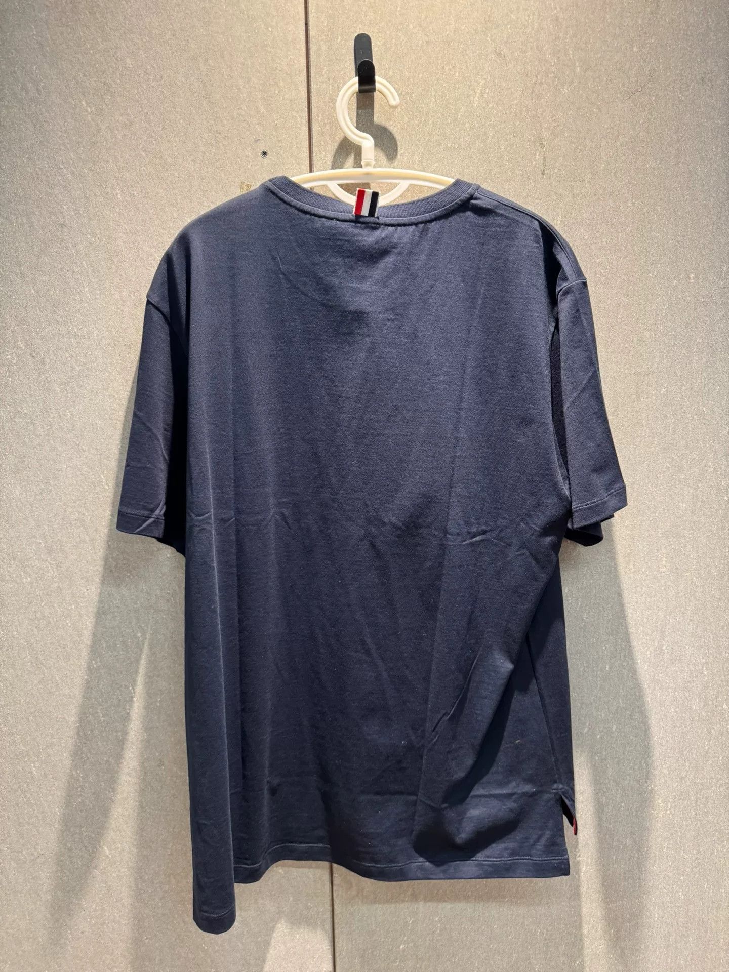 Thom Browne thom browne blue fitted knit t-shirt Size US XXL / EU 58 / 5 - 9 Thumbnail