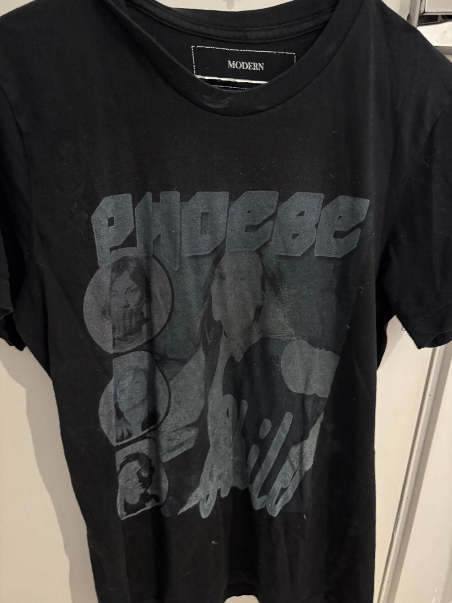 Phoebe Philo modern man black graphic t-shirt size M Size US M / EU 48-50 / 2 - 4 Thumbnail