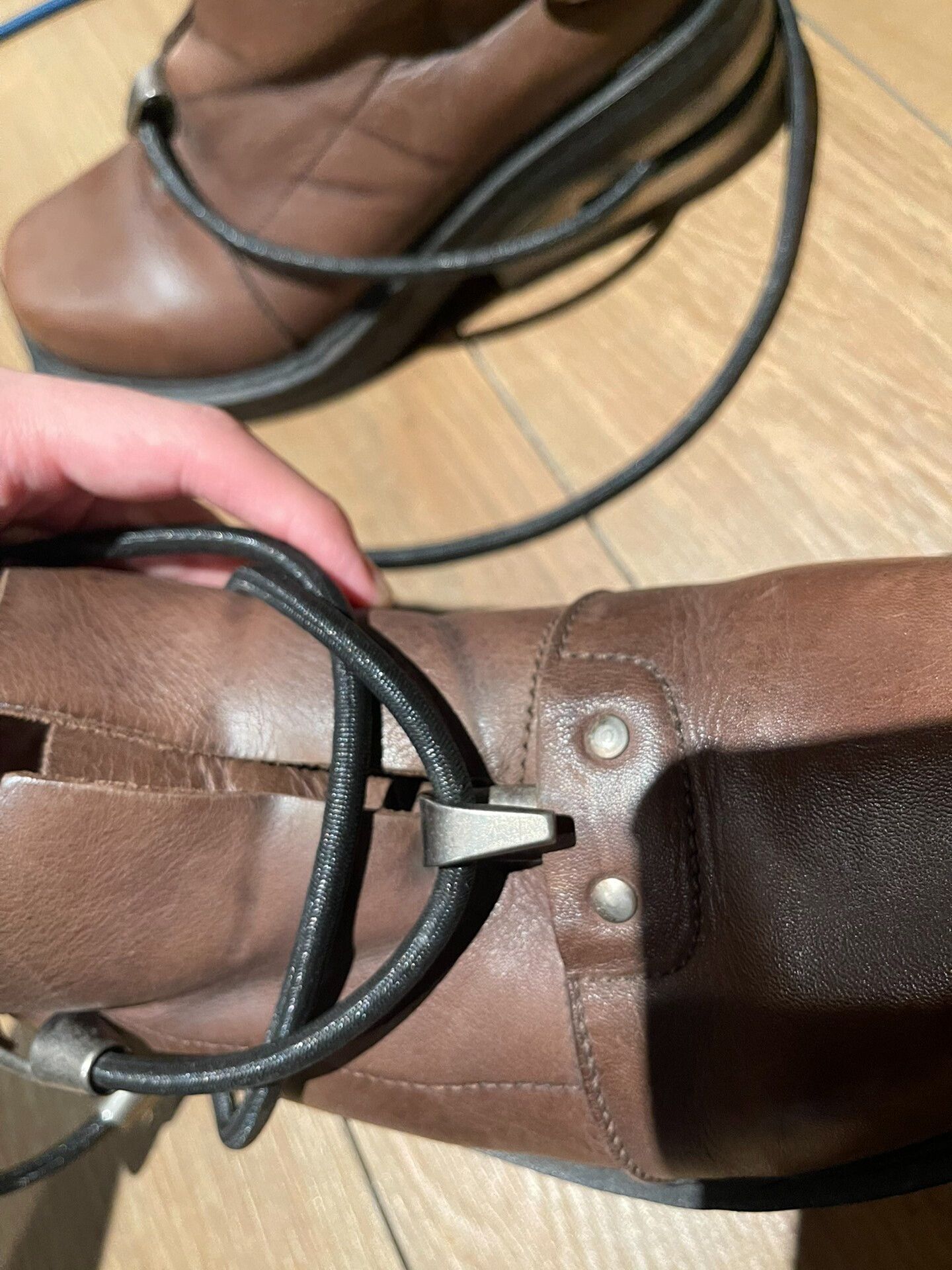 Dirk Bikkembergs rare dirk bikkembergs wire boots brown Size US 9 / EU 42 - 4 Thumbnail