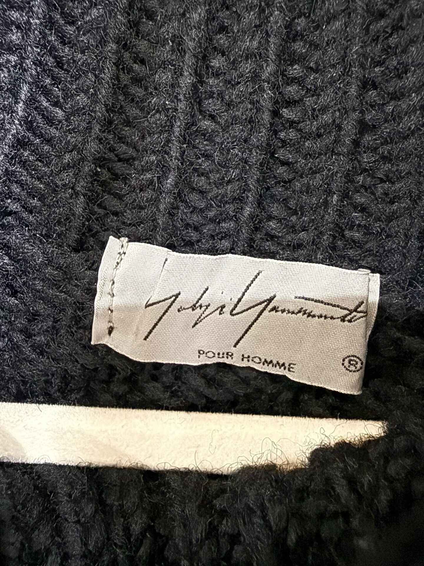 Yohji Yamamoto yohji yamamoto pour homme wool blend sweater Size US L / EU 52-54 / 3 - 8 Thumbnail