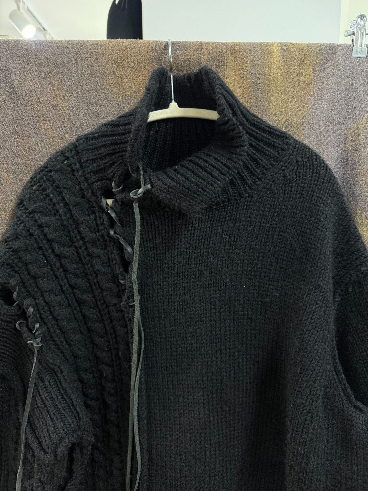 Yohji Yamamoto yohji yamamoto pour homme wool blend sweater Size US L / EU 52-54 / 3 - 4 Thumbnail