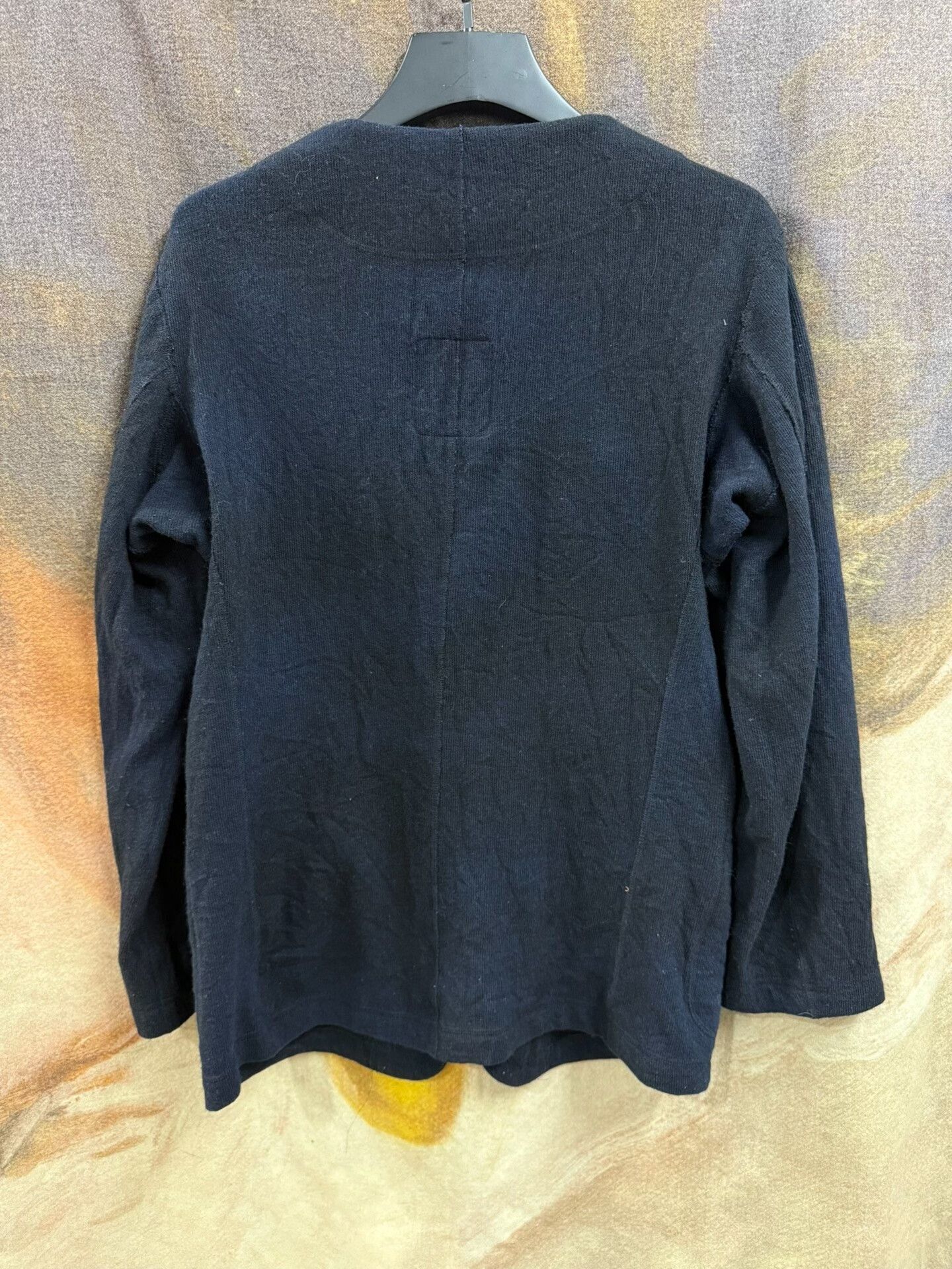 Yohji Yamamoto yohji yamamoto pour homme dyed wool cardigan Size US M / EU 48-50 / 2 - 7 Thumbnail