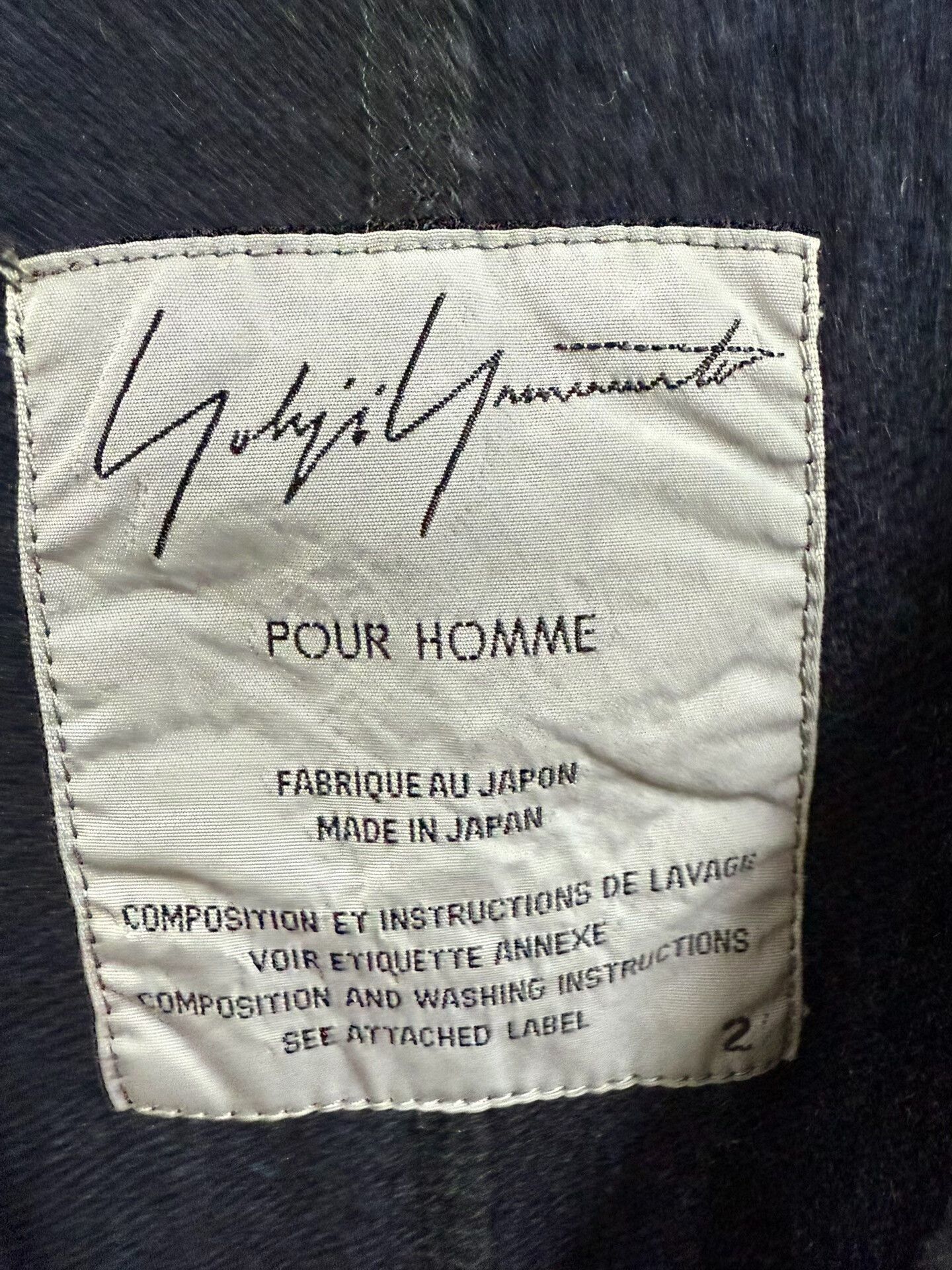 Yohji Yamamoto yohji yamamoto pour homme dyed wool cardigan Size US M / EU 48-50 / 2 - 4 Thumbnail