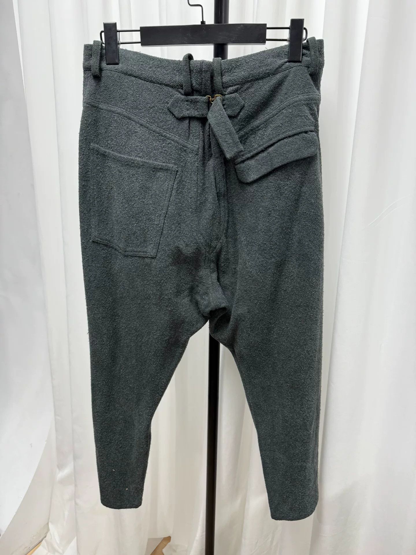 Comme des Garcons 100% Silk Waist Trousers by Araki Yuu Size US 32 / EU 48 - 5 Thumbnail