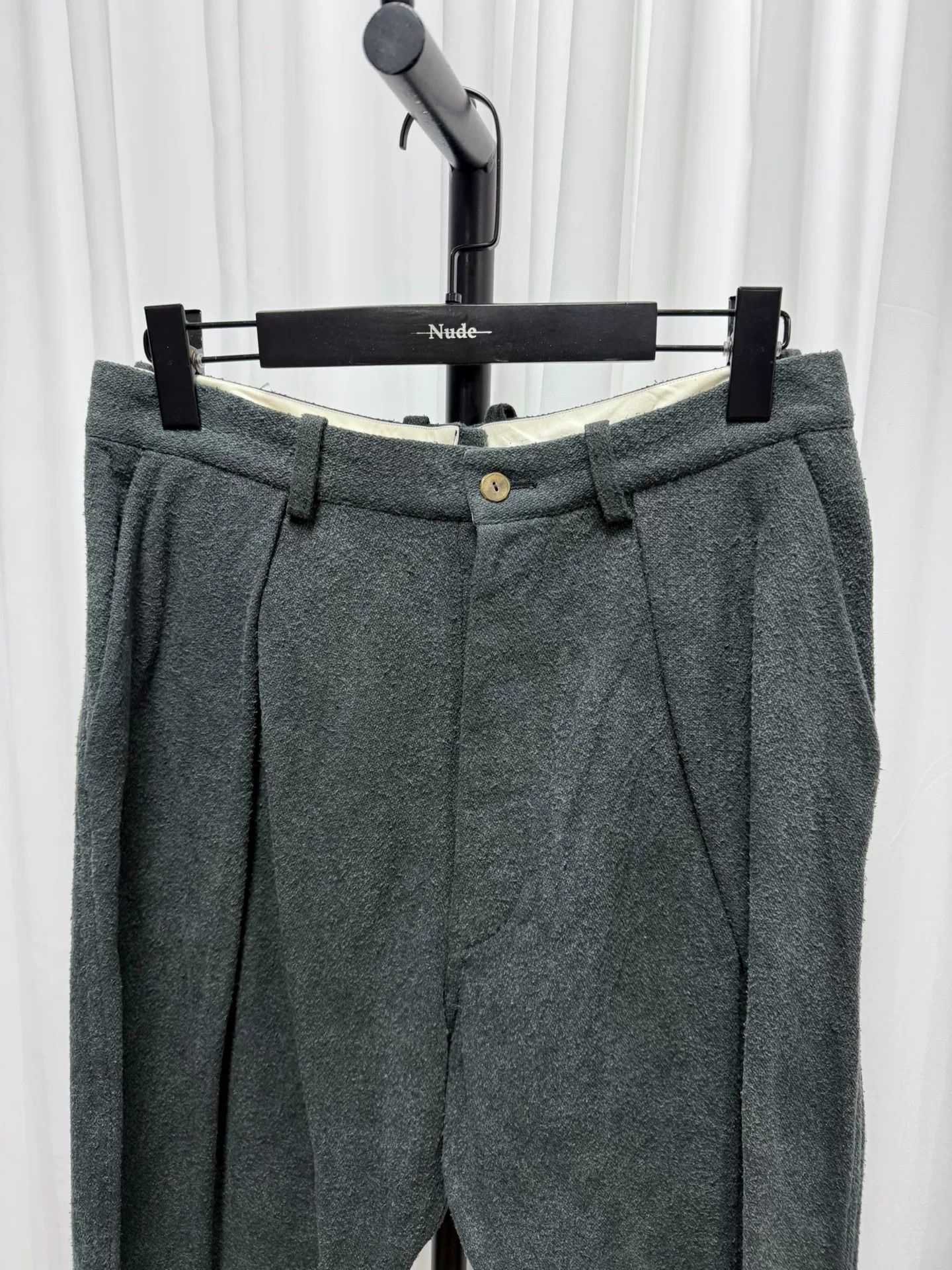Comme des Garcons 100% Silk Waist Trousers by Araki Yuu Size US 32 / EU 48 - 2 Thumbnail