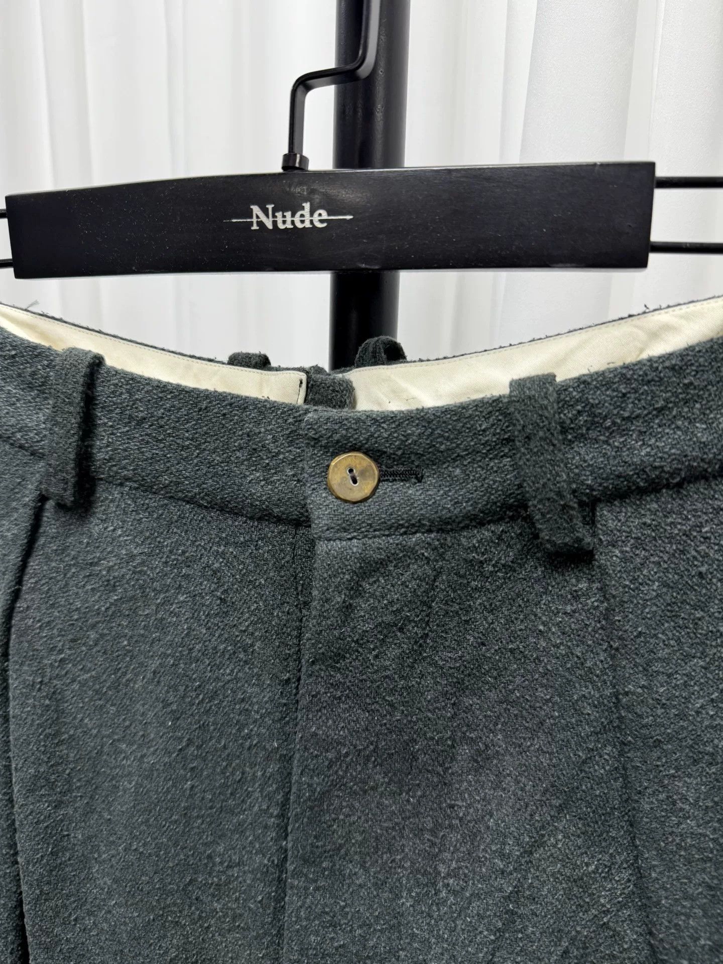 Comme des Garcons 100% Silk Waist Trousers by Araki Yuu Size US 32 / EU 48 - 4 Thumbnail