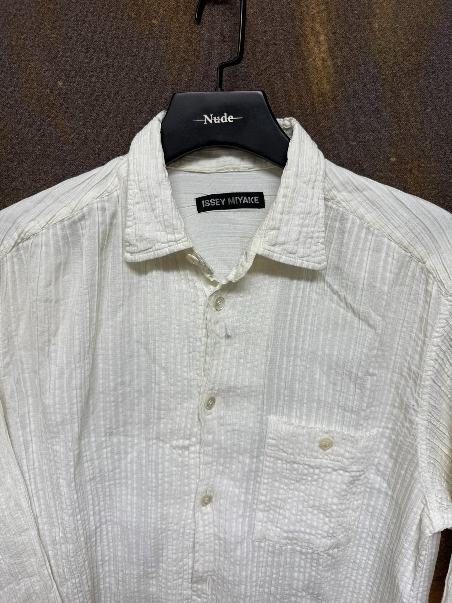 Issey Miyake Issey Miyake Men Gingham Layered Shirt Jacket Size US L / EU 52-54 / 3 - 4 Thumbnail