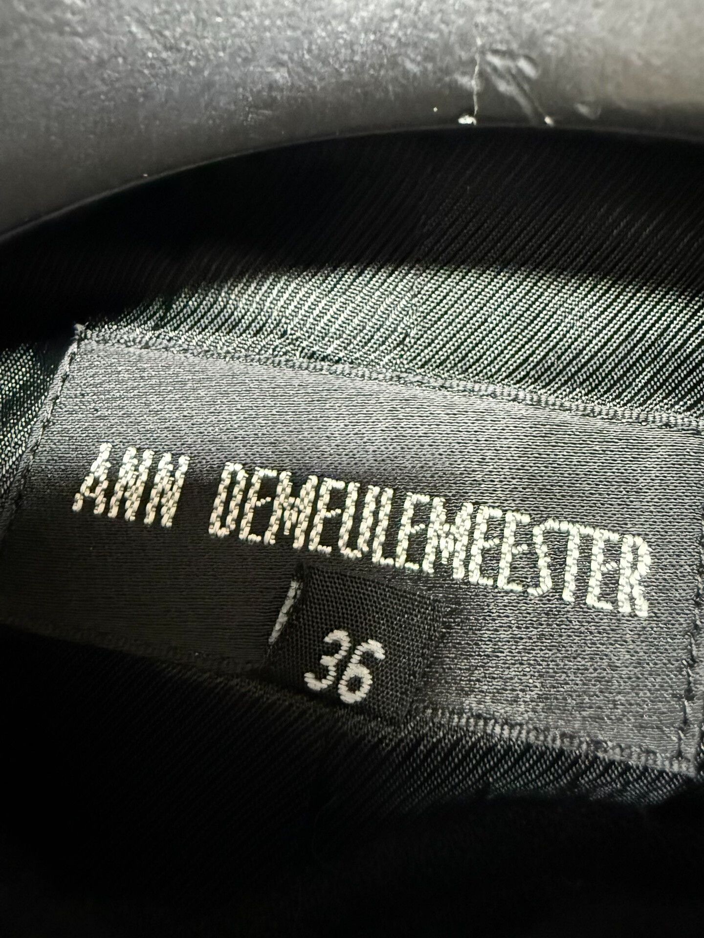 Ann Demeulemeester ann demeulemeester sleeveless back zip vest Size US S / EU 44-46 / 1 - 7 Thumbnail