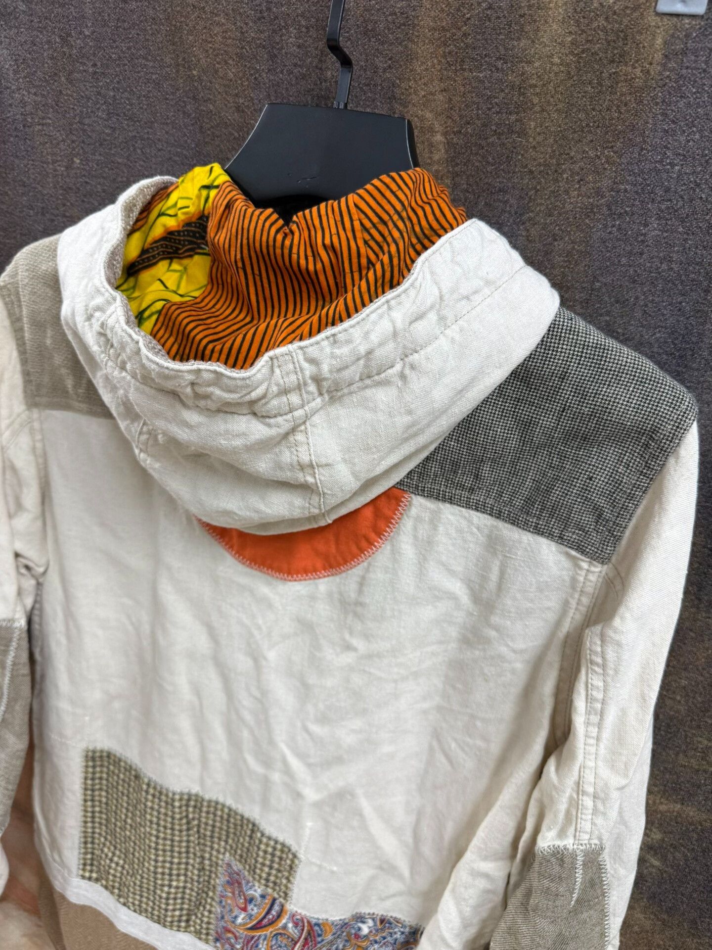 Junya Watanabe Junya Watanabe Patchwork Linen Jacket Size S Size US S / EU 44-46 / 1 - 8 Thumbnail