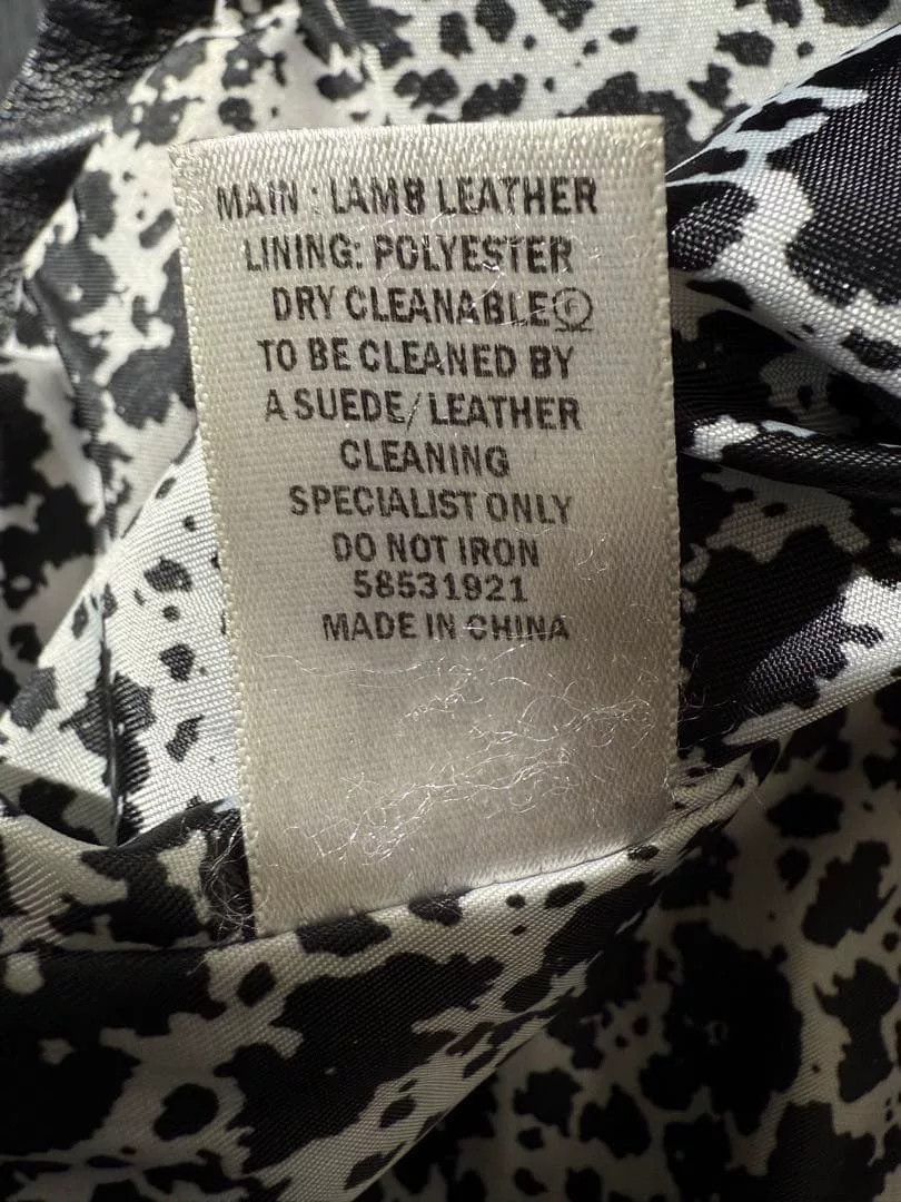 Jean Paul Gaultier black leather leopard print motorcycle jacket Size US S / EU 44-46 / 1 - 5 Thumbnail