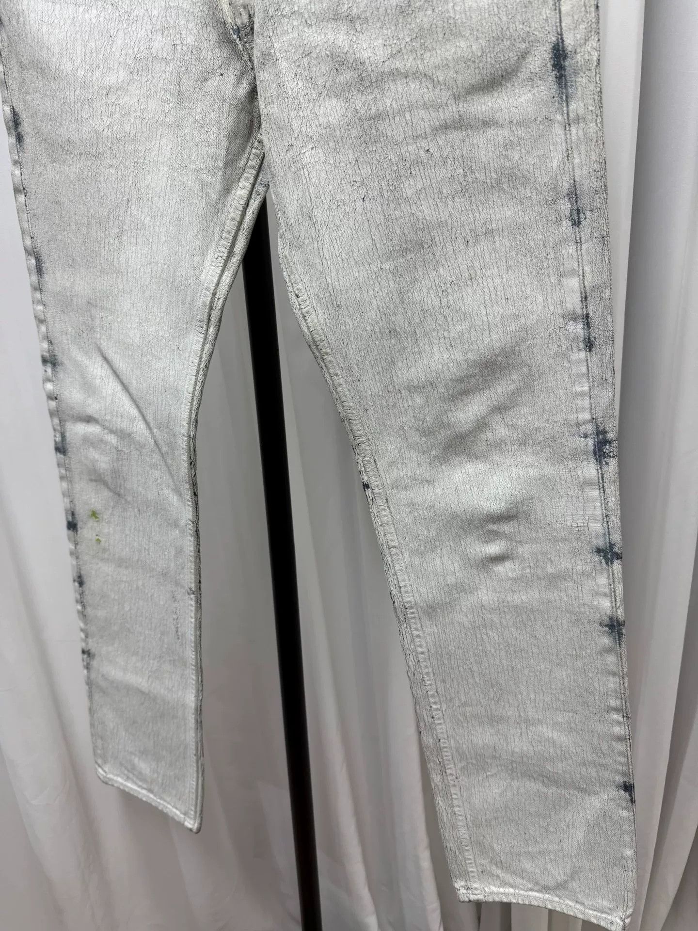 Maison Margiela maison margiela x HM painted denim pants Size US 34 / EU 50 - 3 Thumbnail