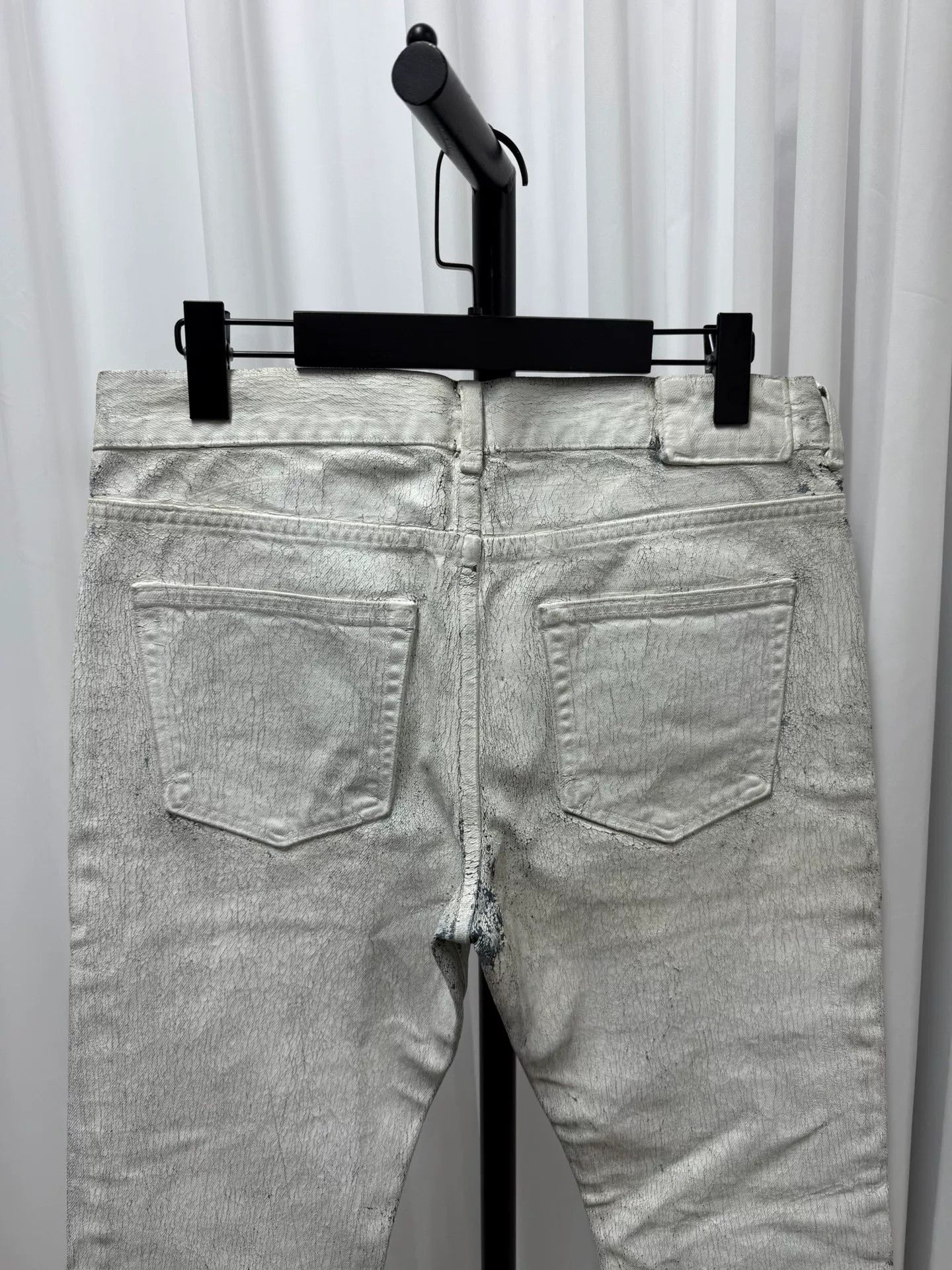Maison Margiela maison margiela x HM painted denim pants Size US 34 / EU 50 - 6 Thumbnail