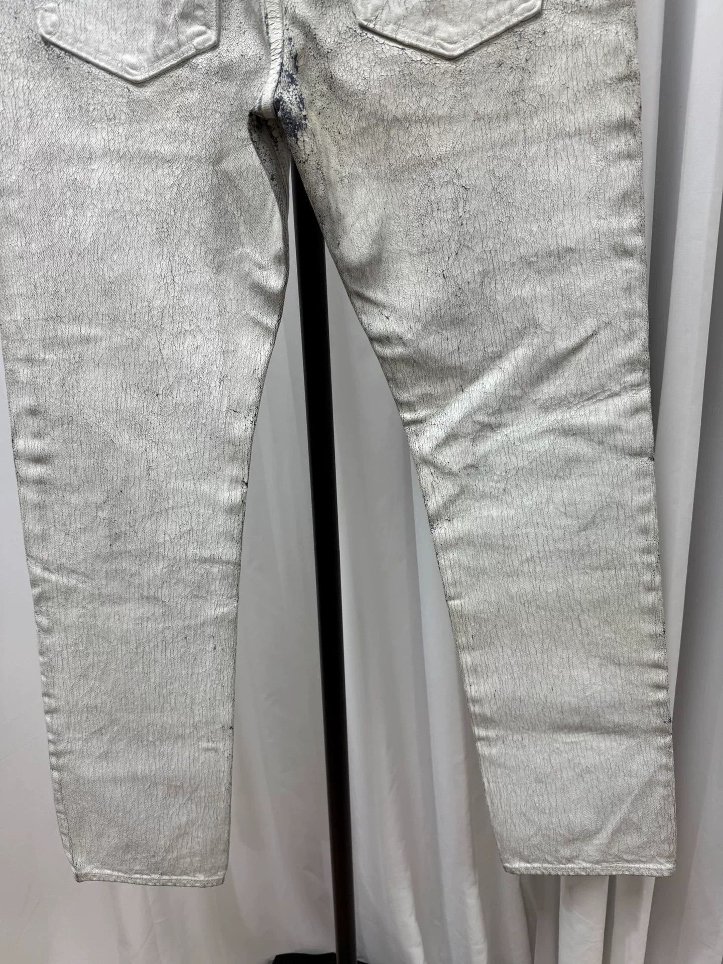 Maison Margiela maison margiela x HM painted denim pants Size US 34 / EU 50 - 7 Thumbnail