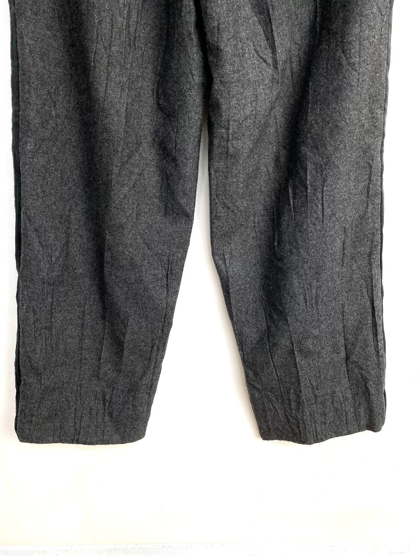 Yohji Yamamoto y's by yohji yamamoto gray wool trousers Size US 34 / EU 50 - 7 Thumbnail