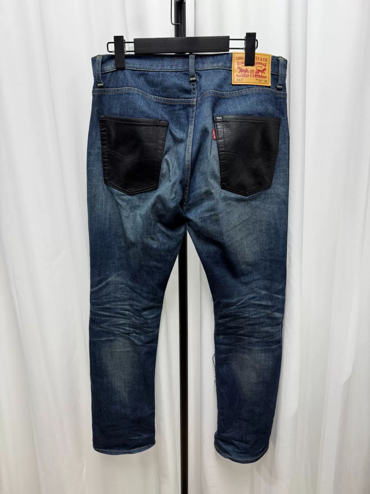 Junya Watanabe Junya Watanabe Levi's Patchwork Denim Pants Size US 34 / EU 50 - 6 Thumbnail