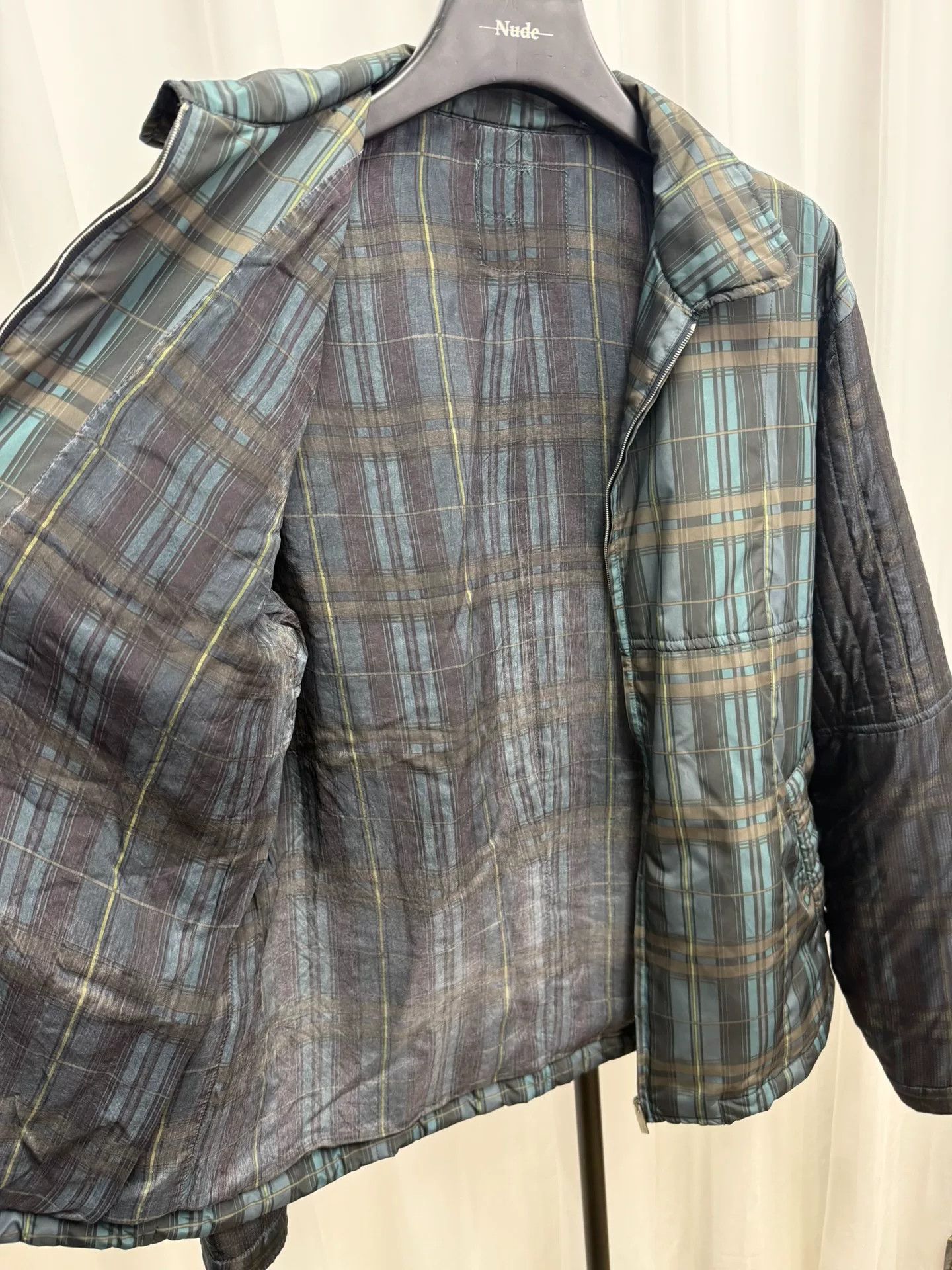 Comme des Garcons plaid cotton jacket in size large Size US L / EU 52-54 / 3 - 6 Thumbnail