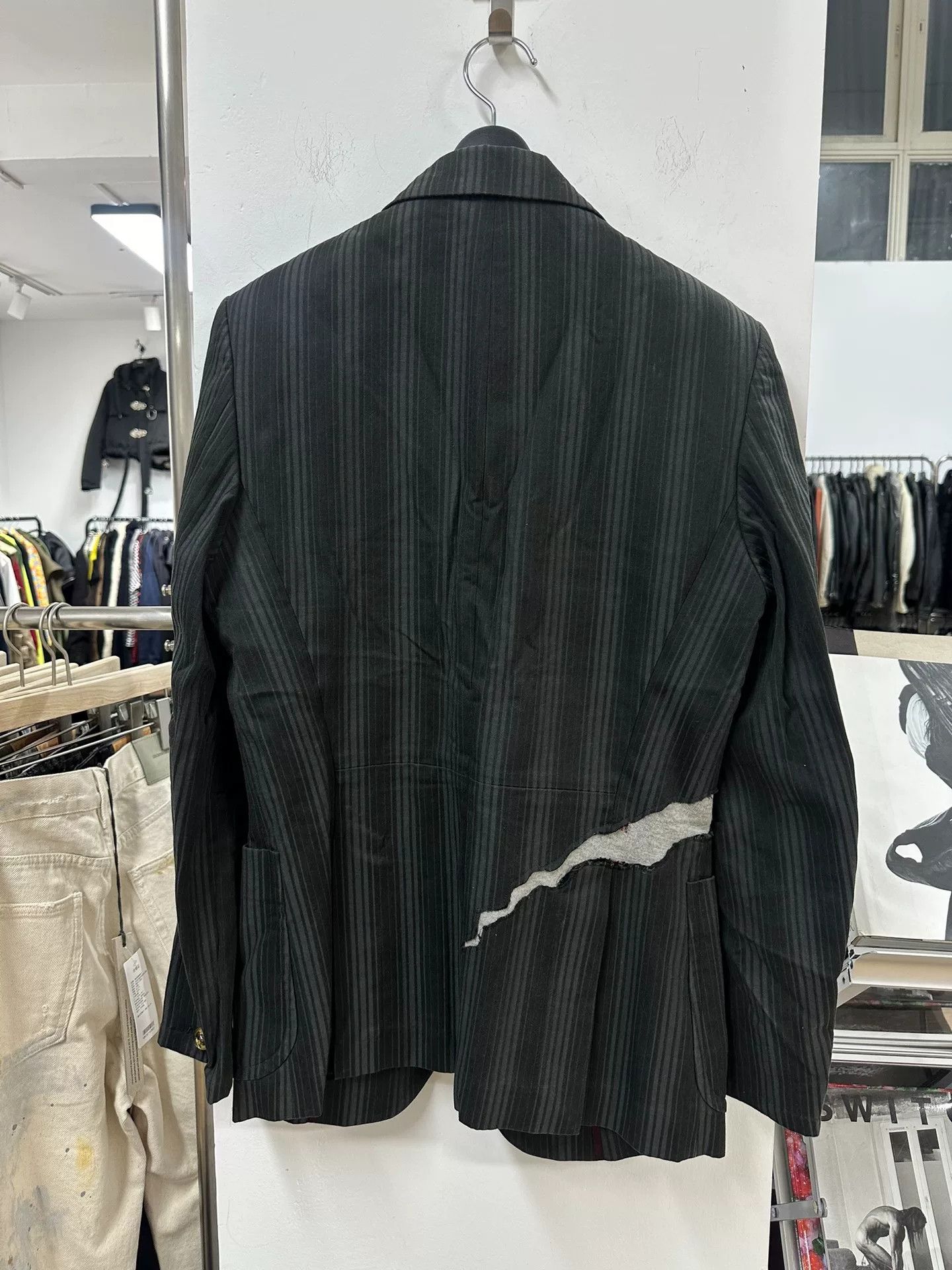 Comme des Garcons undercover but beautiful striped blazer Size US M / EU 48-50 / 2 - 4 Thumbnail