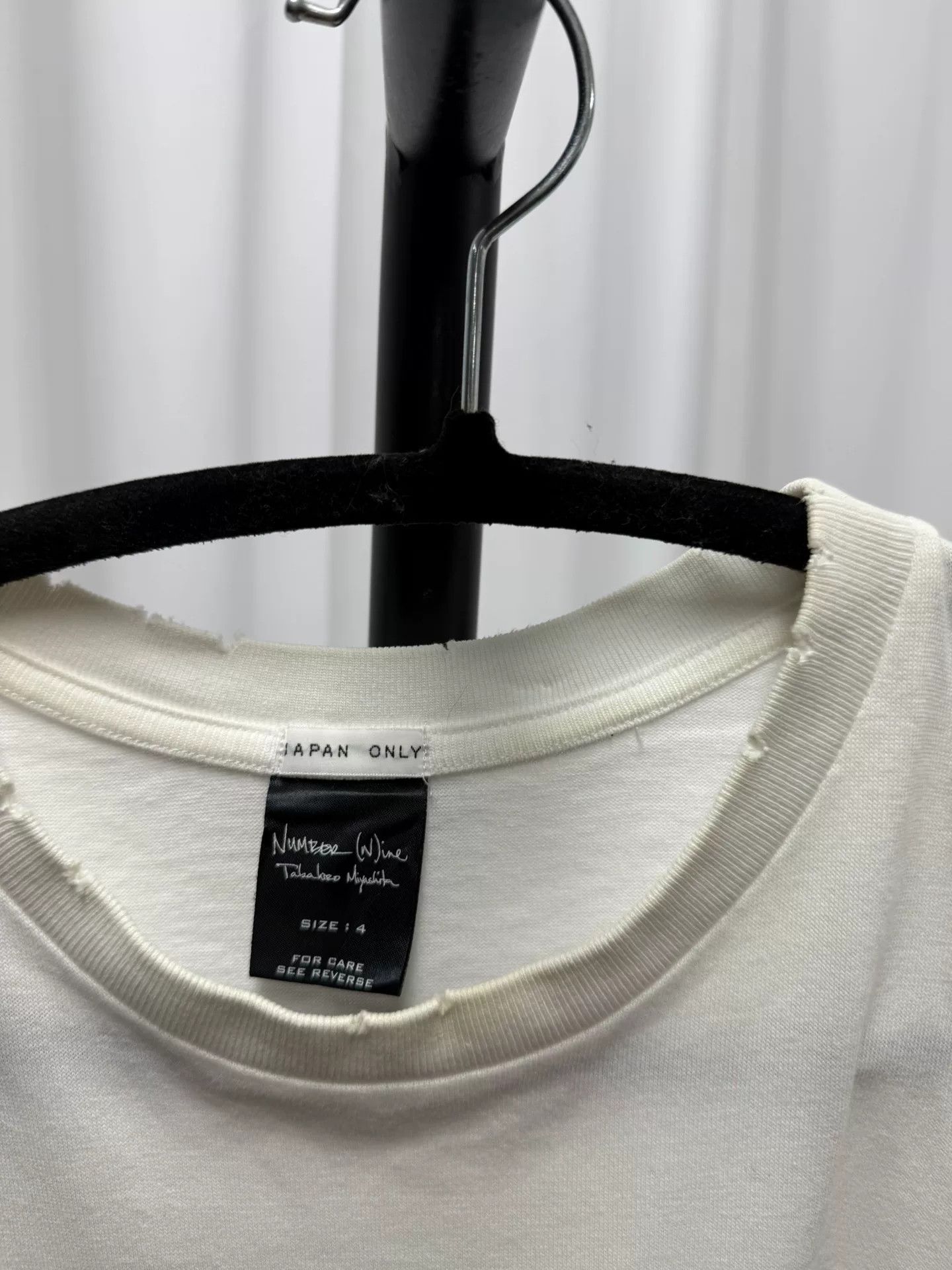 Comme des Garcons Number (N)ine Nirvana T-Shirt Size 4 Size US L / EU 52-54 / 3 - 3 Thumbnail