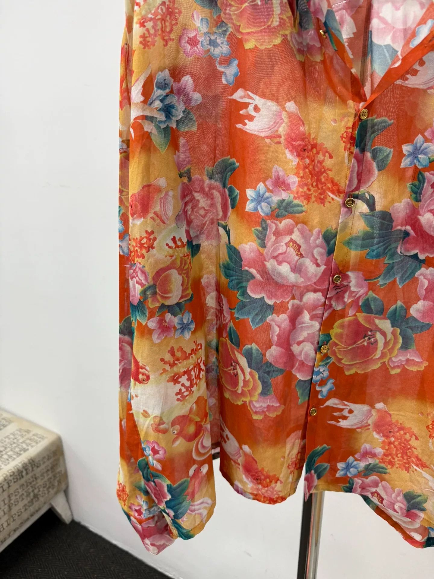 Junya Watanabe floral sheer blouse by junya watanabe Size S / US 4 / IT 40 - 3 Thumbnail