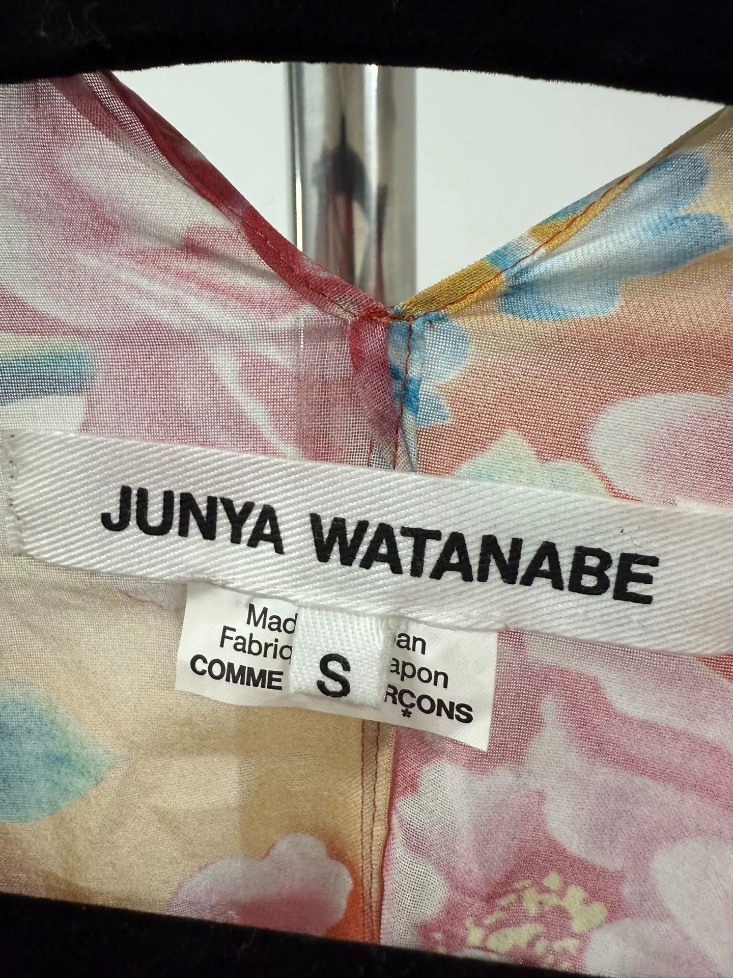 Junya Watanabe floral sheer blouse by junya watanabe Size S / US 4 / IT 40 - 4 Thumbnail