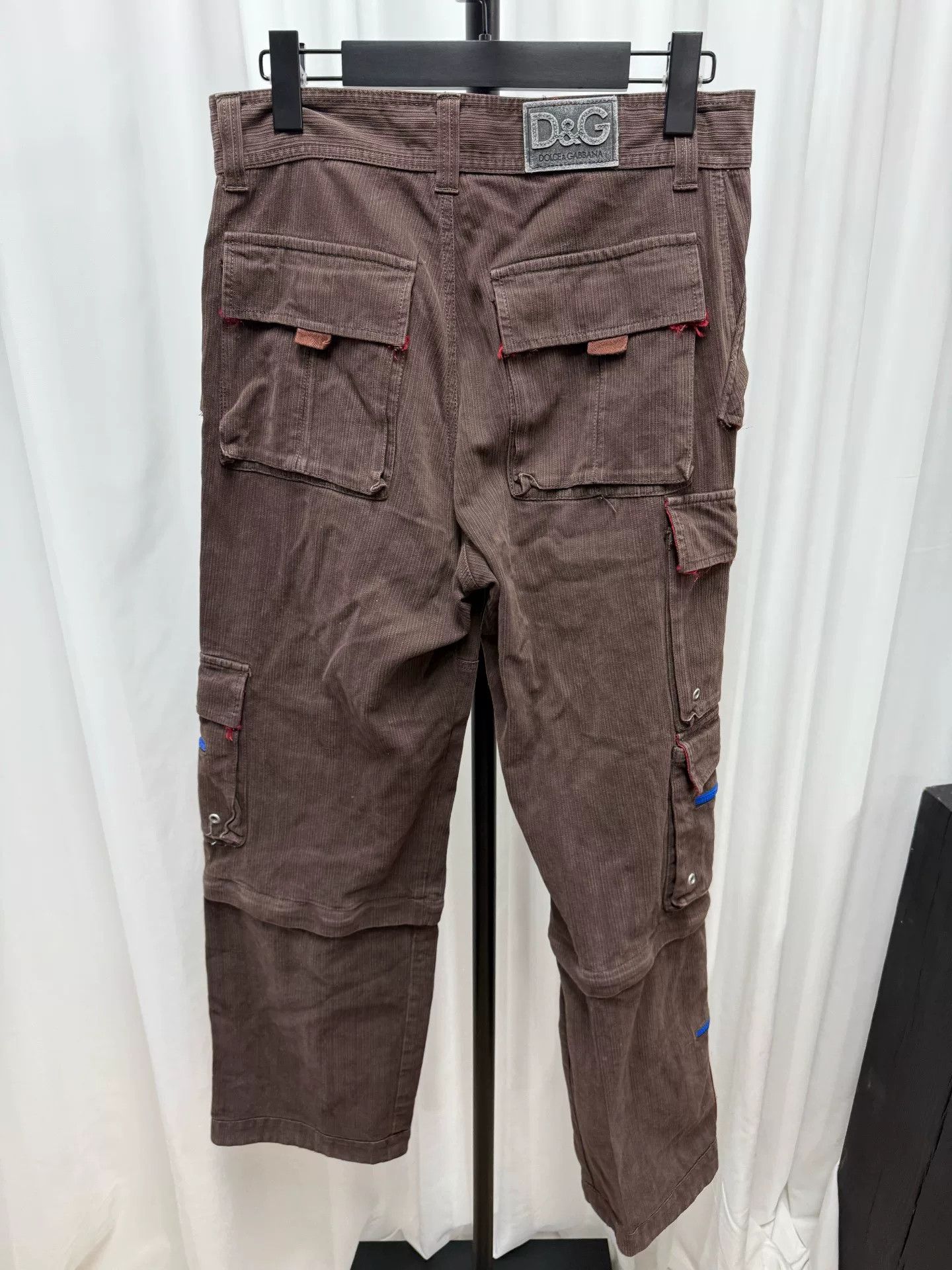 Dolce & Gabbana Dolce & Gabbana Multi-Pocket Cargo Pants Size US 32 / EU 48 - 7 Thumbnail