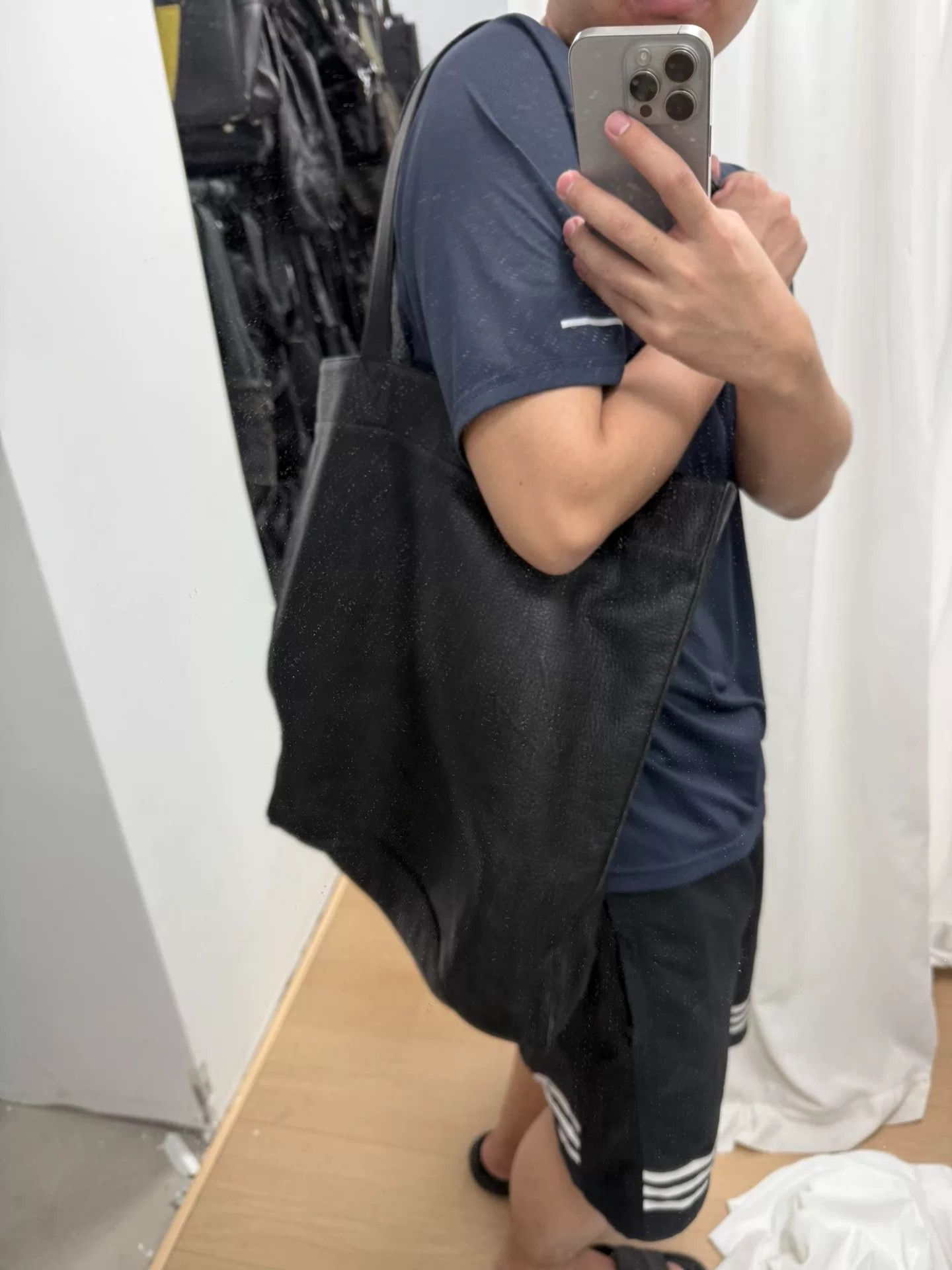 Yohji Yamamoto yohji yamamoto pour homme leather tote bag Size ONE SIZE - 9 Thumbnail