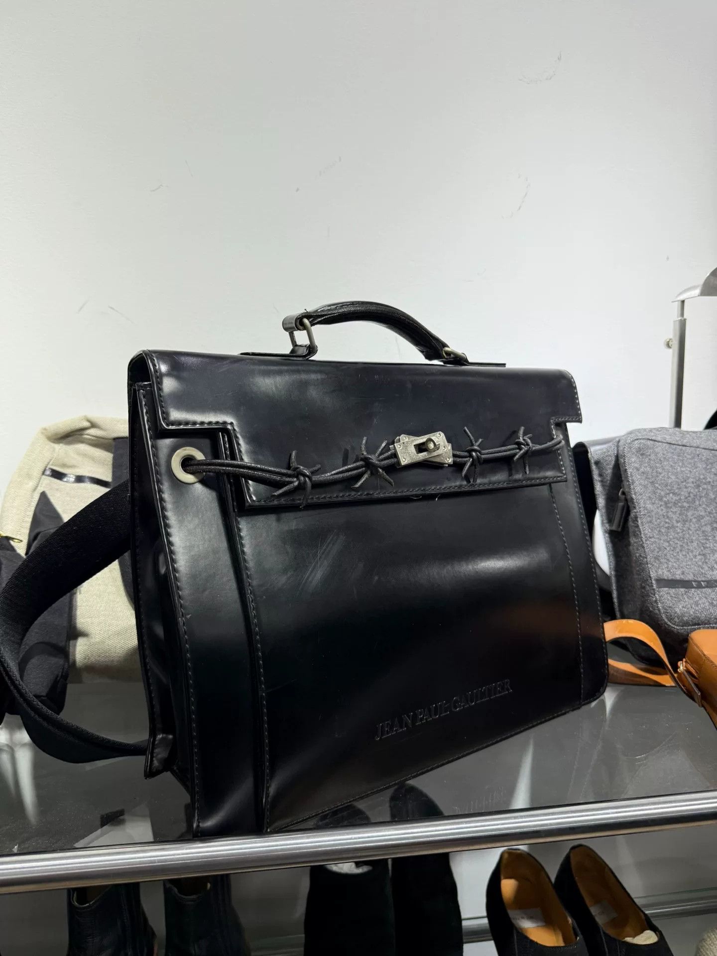 Jean Paul Gaultier Jean Paul Gaultier Classic Black Bag Size ONE SIZE - 3 Thumbnail