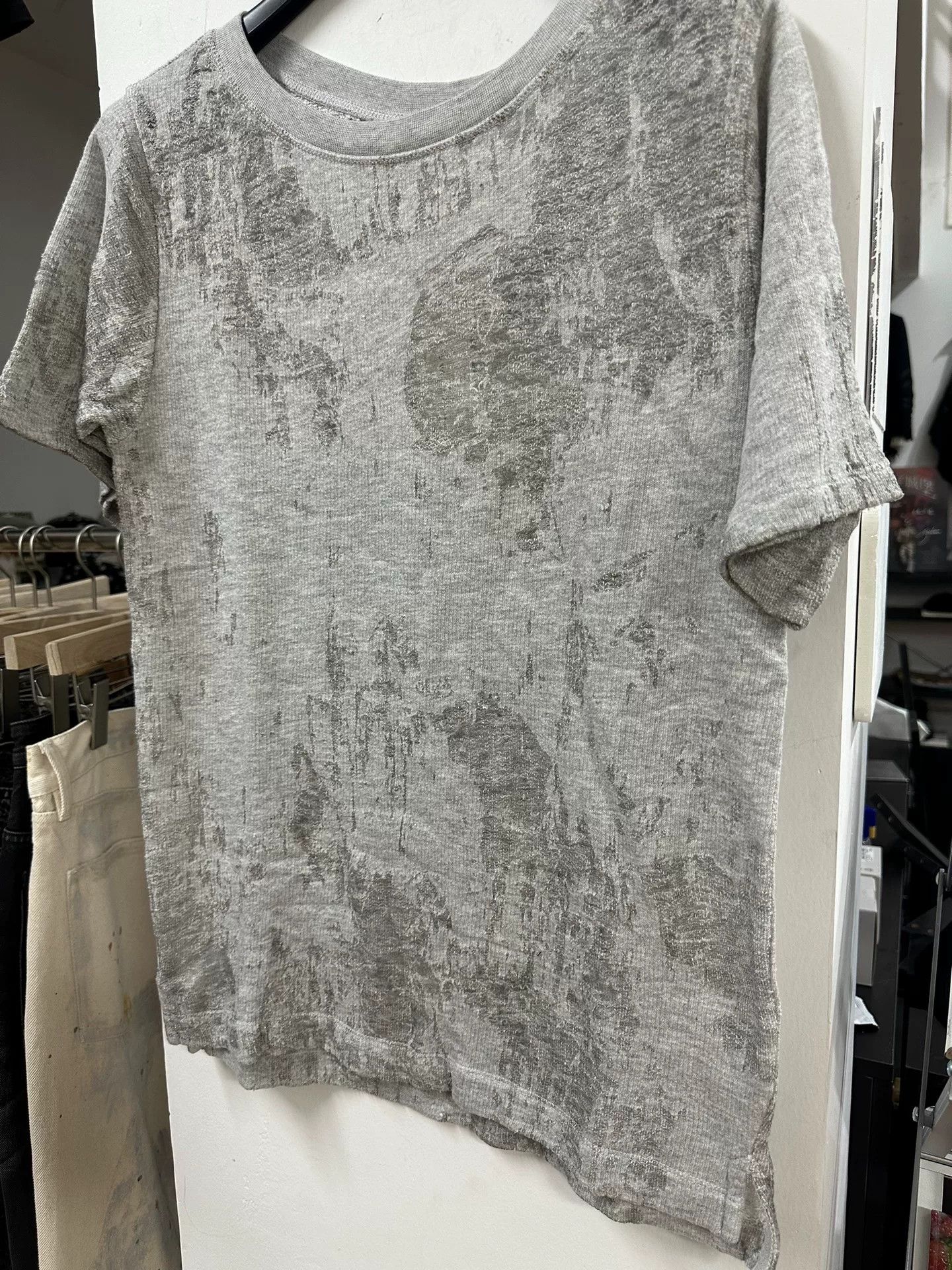Dries Van Noten drapes laser-etched graphic short sleeve shirt Size US S / EU 44-46 / 1 - 2 Thumbnail