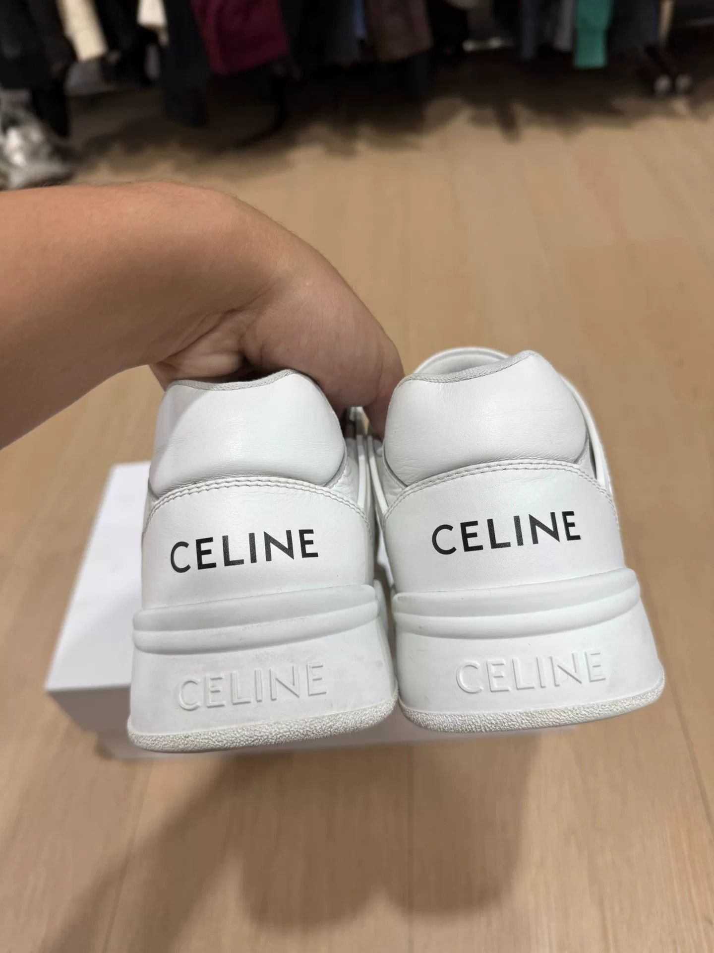 Celine celine white sneakers size 43 Size US 10 / EU 43 - 7 Thumbnail
