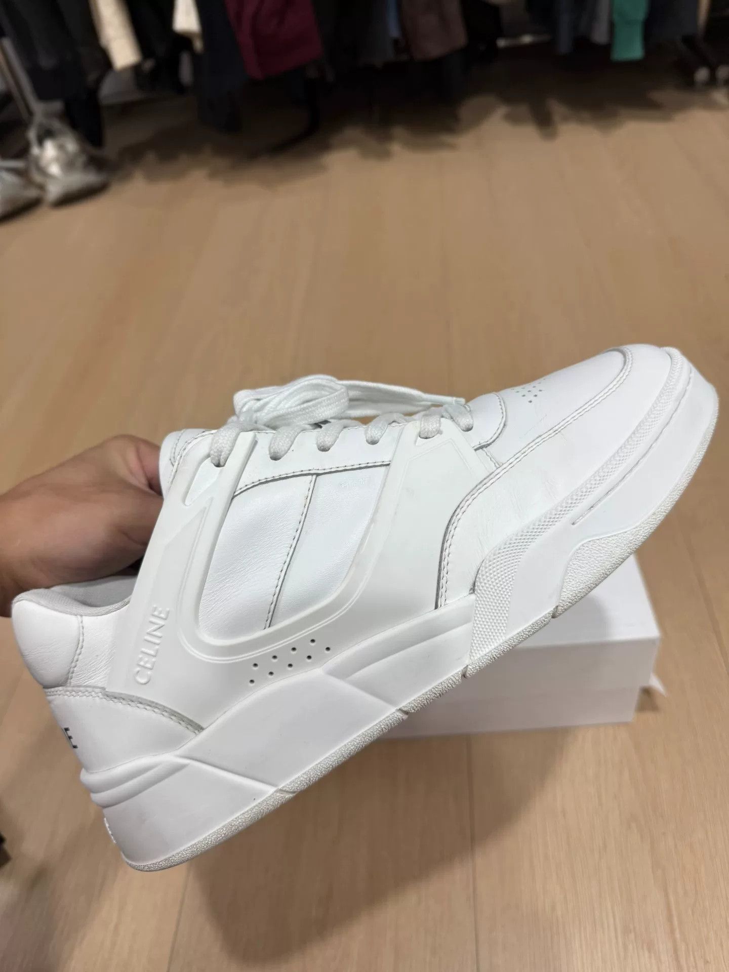 Celine celine white sneakers size 43 Size US 10 / EU 43 - 6 Thumbnail